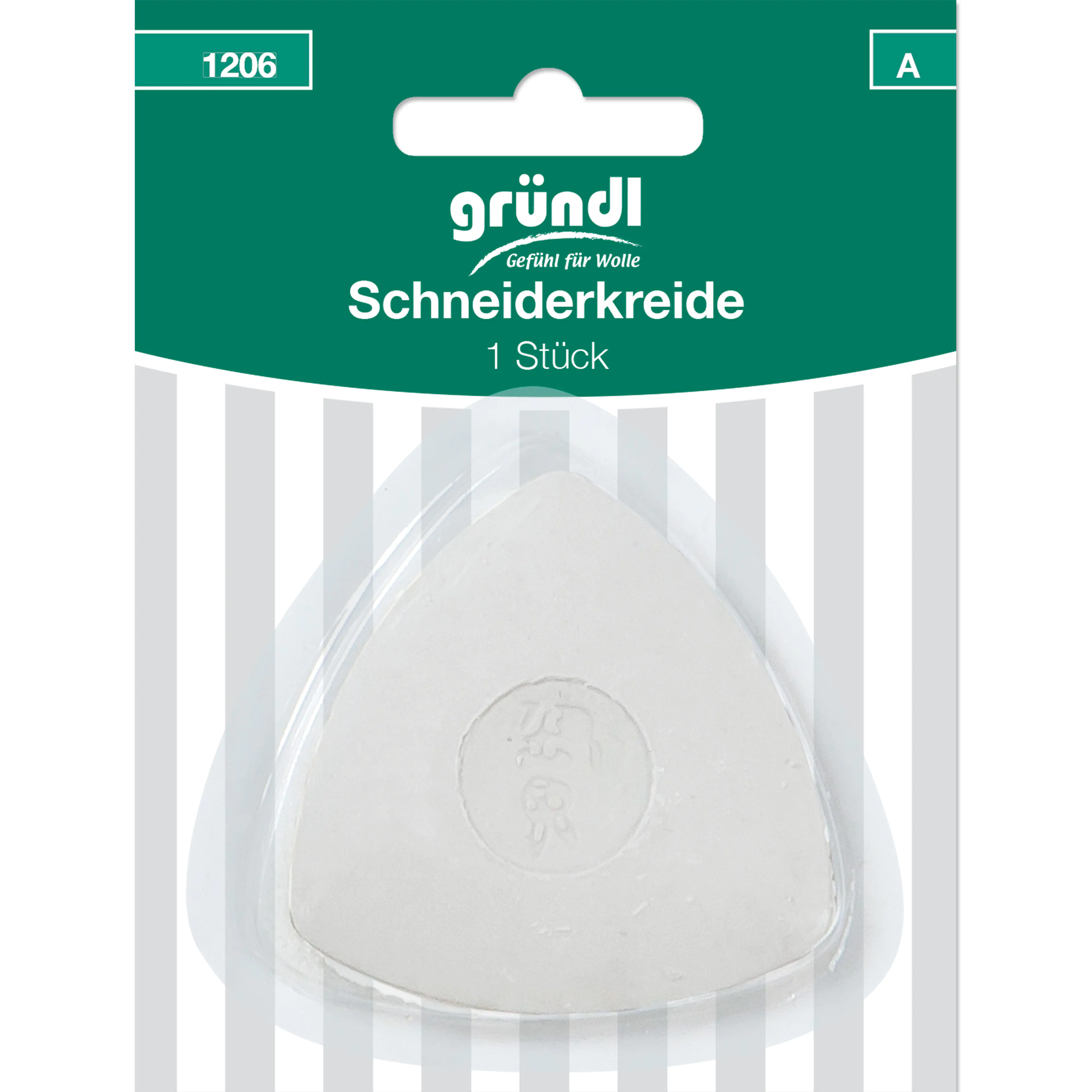 Gründl Schneiderkreide 1 Stück weiß