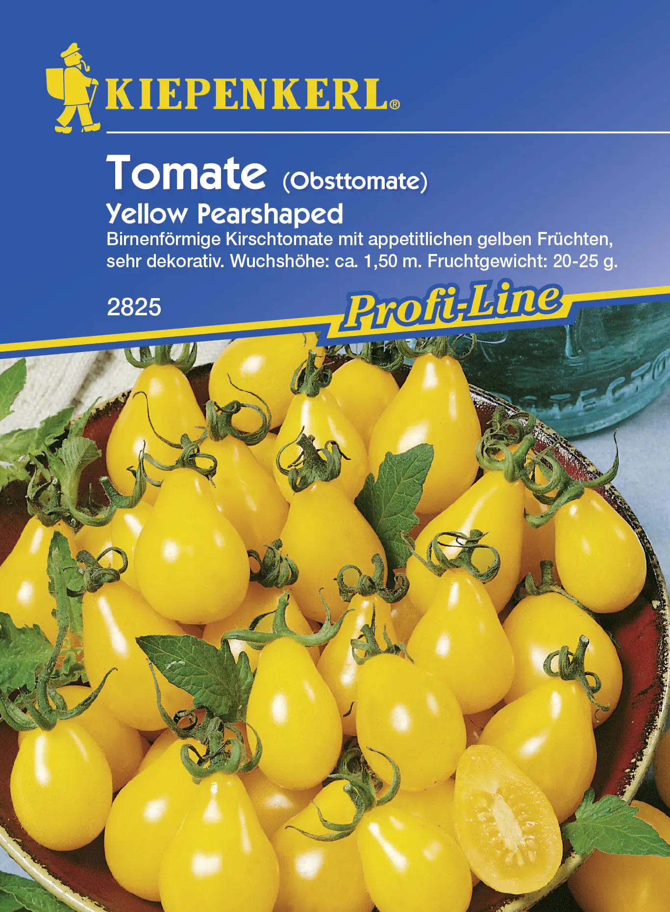 Kiepenkerl Tomate Yellow Pearshaped Solanum lycopersicum, Inhalt: 35 Korn