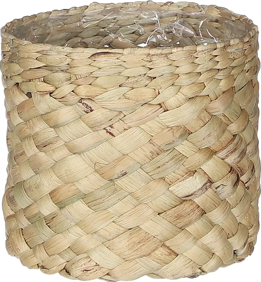 Mica Pflanztopf Albury hellbraun Wasserhyazinthe Ø 16 x 16 cm