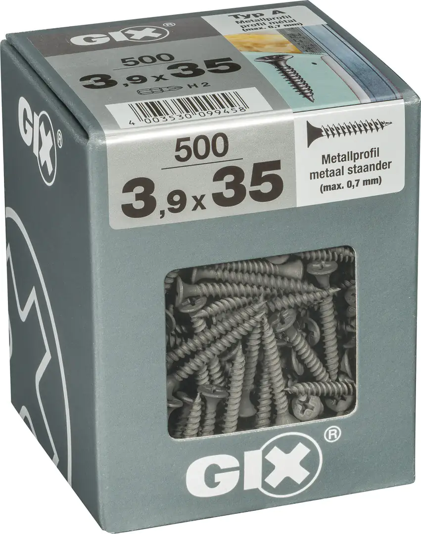 Spax Schnellbauschrauben 3.9 x 35 mm PH 2 Feingewinde - 500 Stk. Spax Schnellbauschrauben 3.9 x 35 mm PH 2 Feingewinde - 500 Stk.