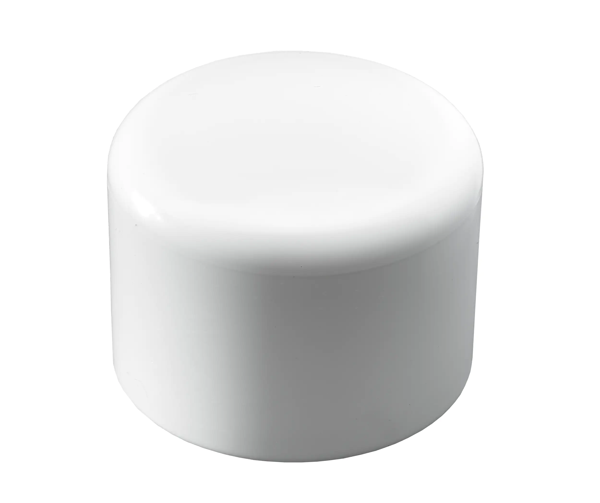 Hettich Fußkappe für Rundrohre Ø30 mm weiß Kunststoff, 4 Stück