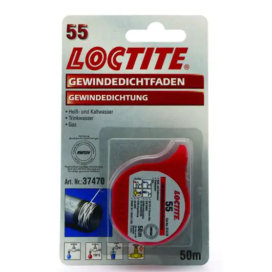 Loctite Gewindedichtfaden 55 50 m