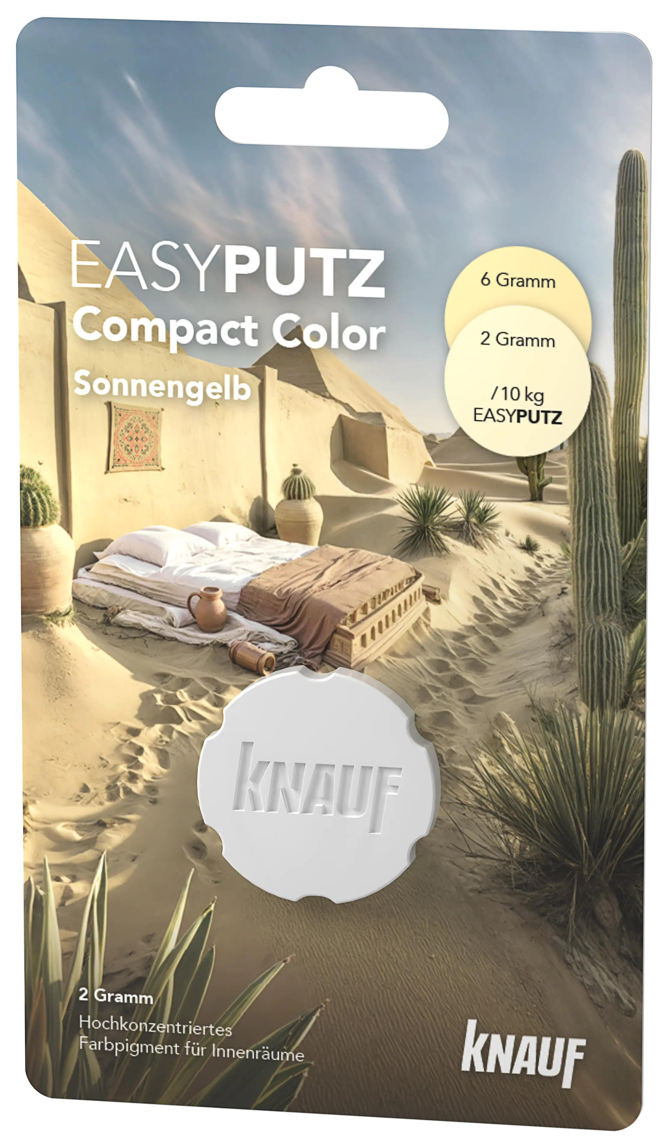 Knauf Farbpigment Compact Color sonnengelb 2 g