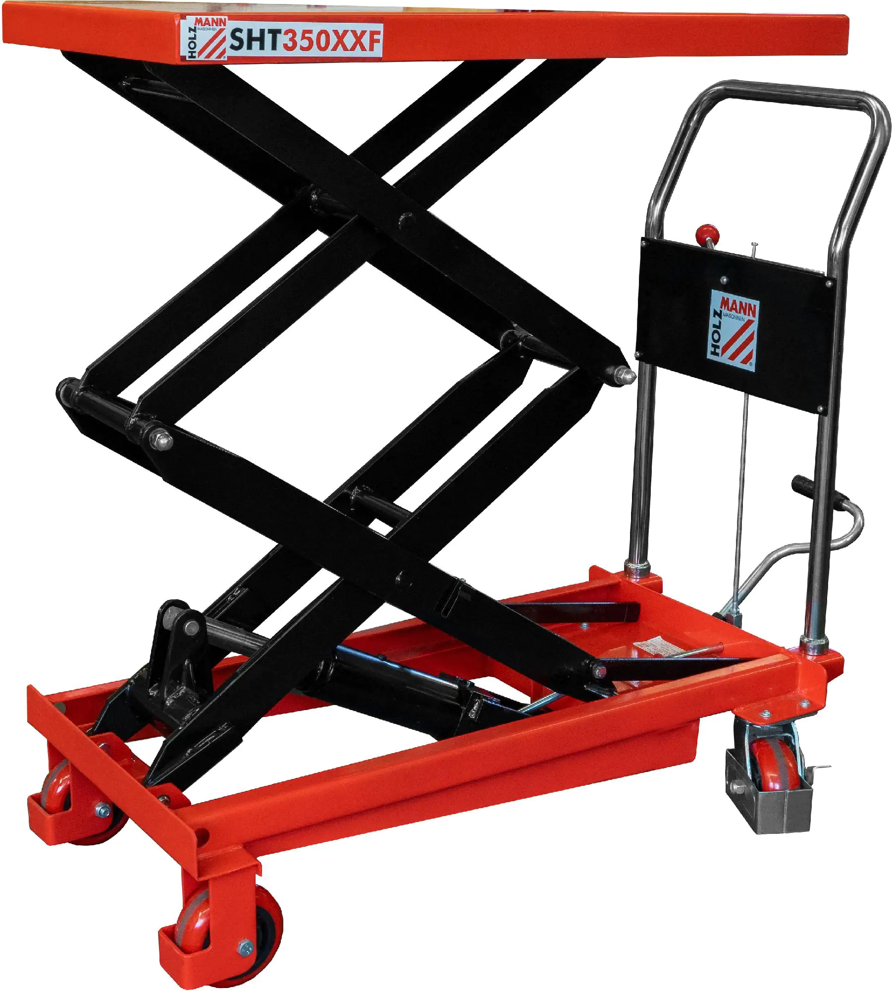 Holzmann Scheren-Hubtischwagen SHT350XXF Höhe: 36 - 130 cm