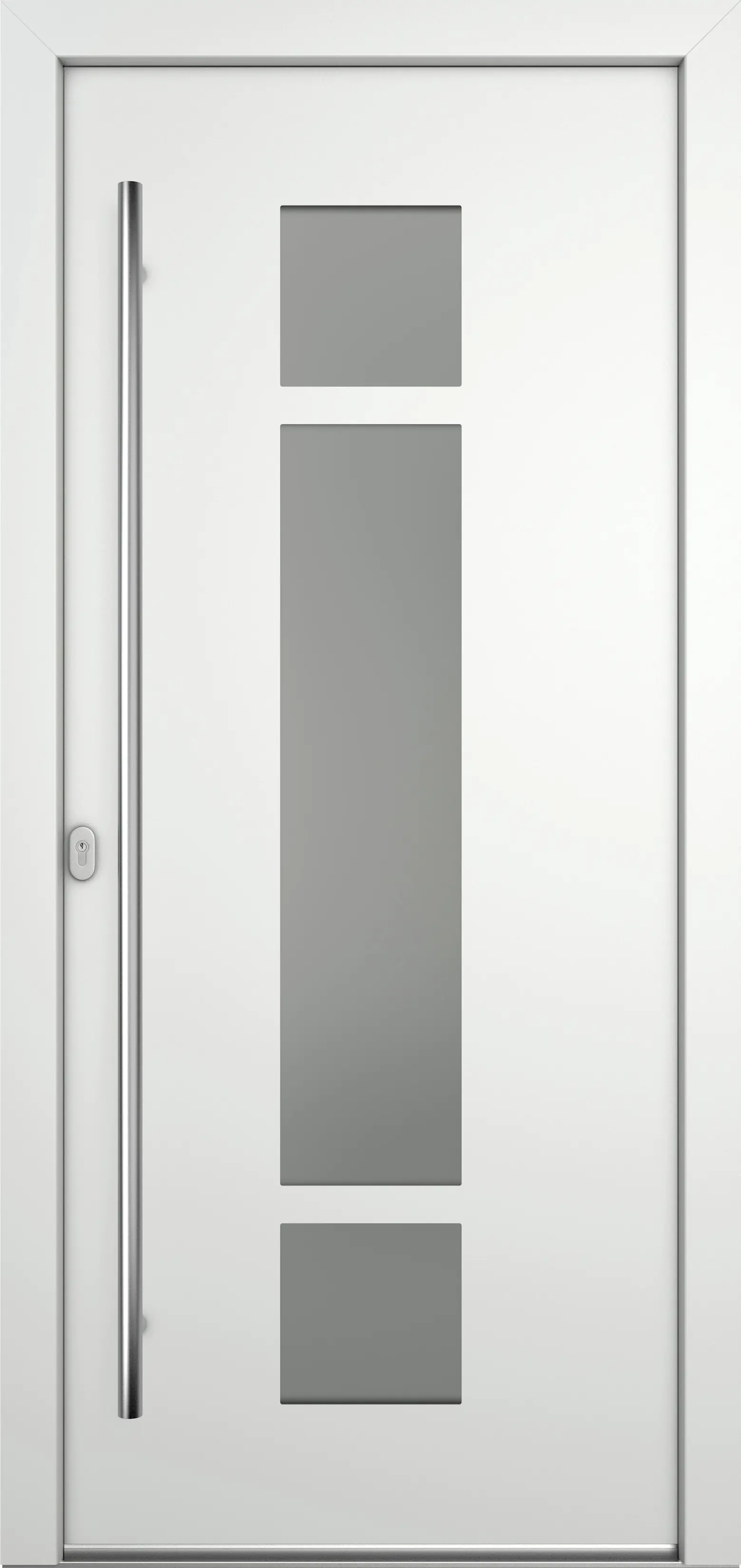 Meeth Haustür Genius PVC Modell 102 DIN Links weiß Meeth Haustür Genius PVC Modell 102 DIN Links weiß