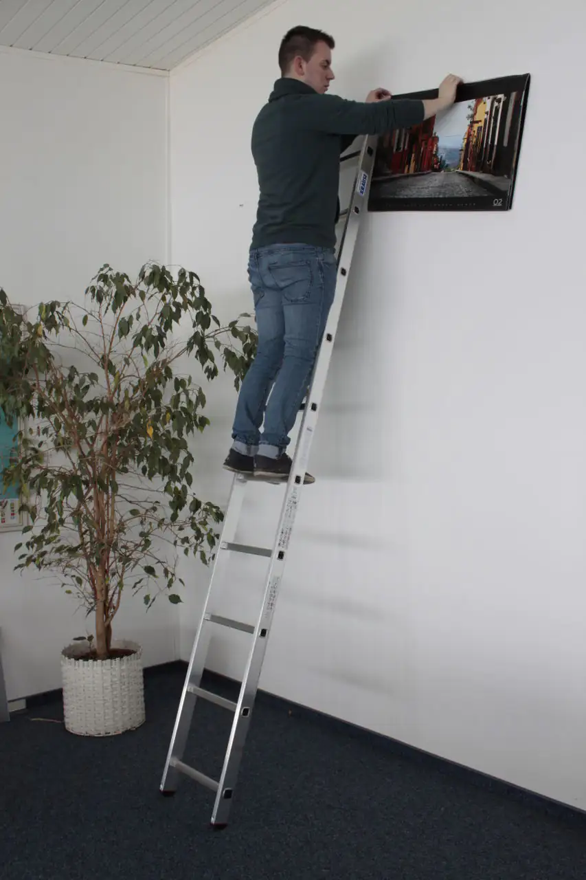 Krause Aluminium-Anlegeleiter CORDA 3,50 m