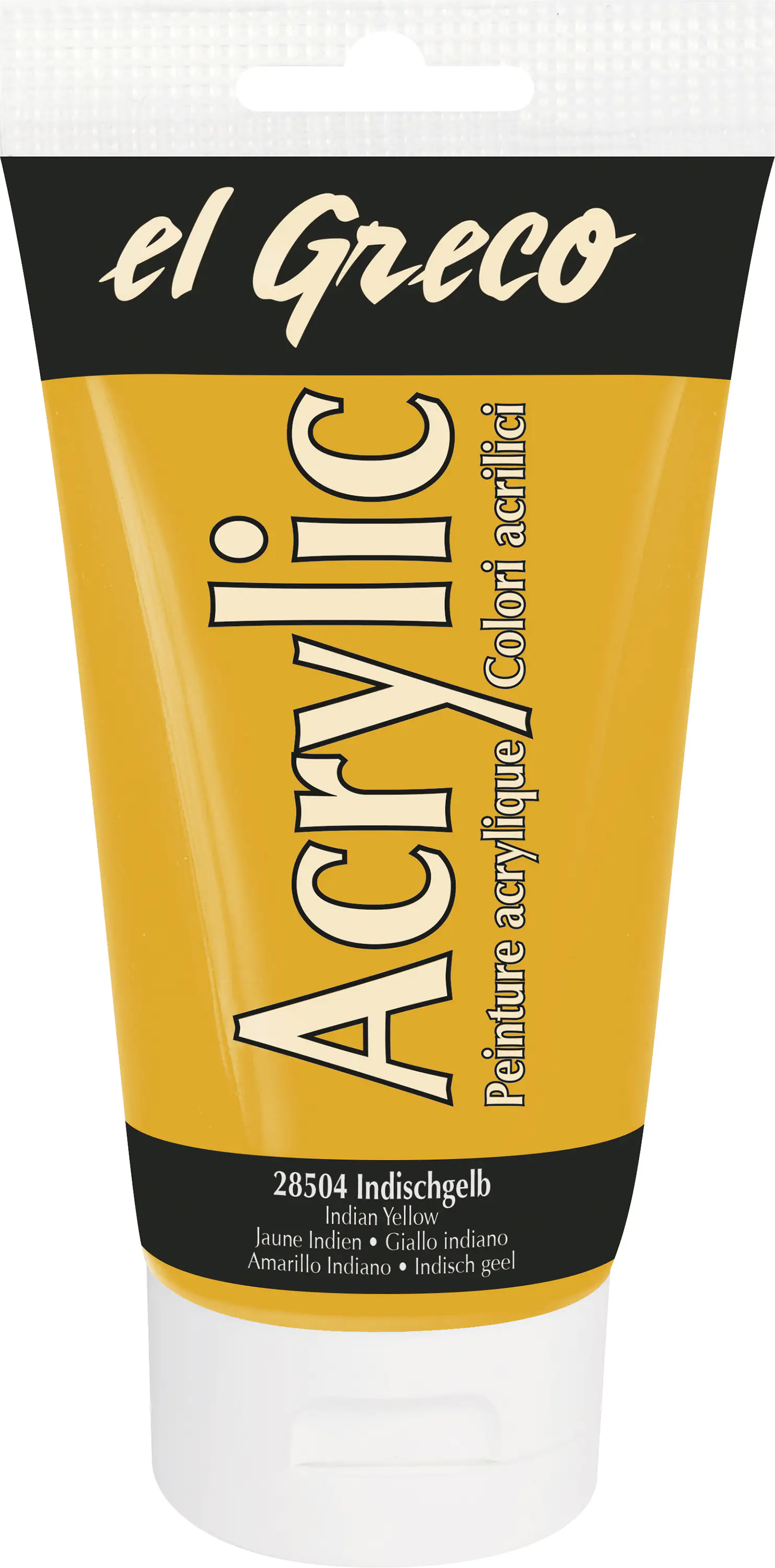 Kreul el Greco Acrylic Tube indischgelb 150 ml