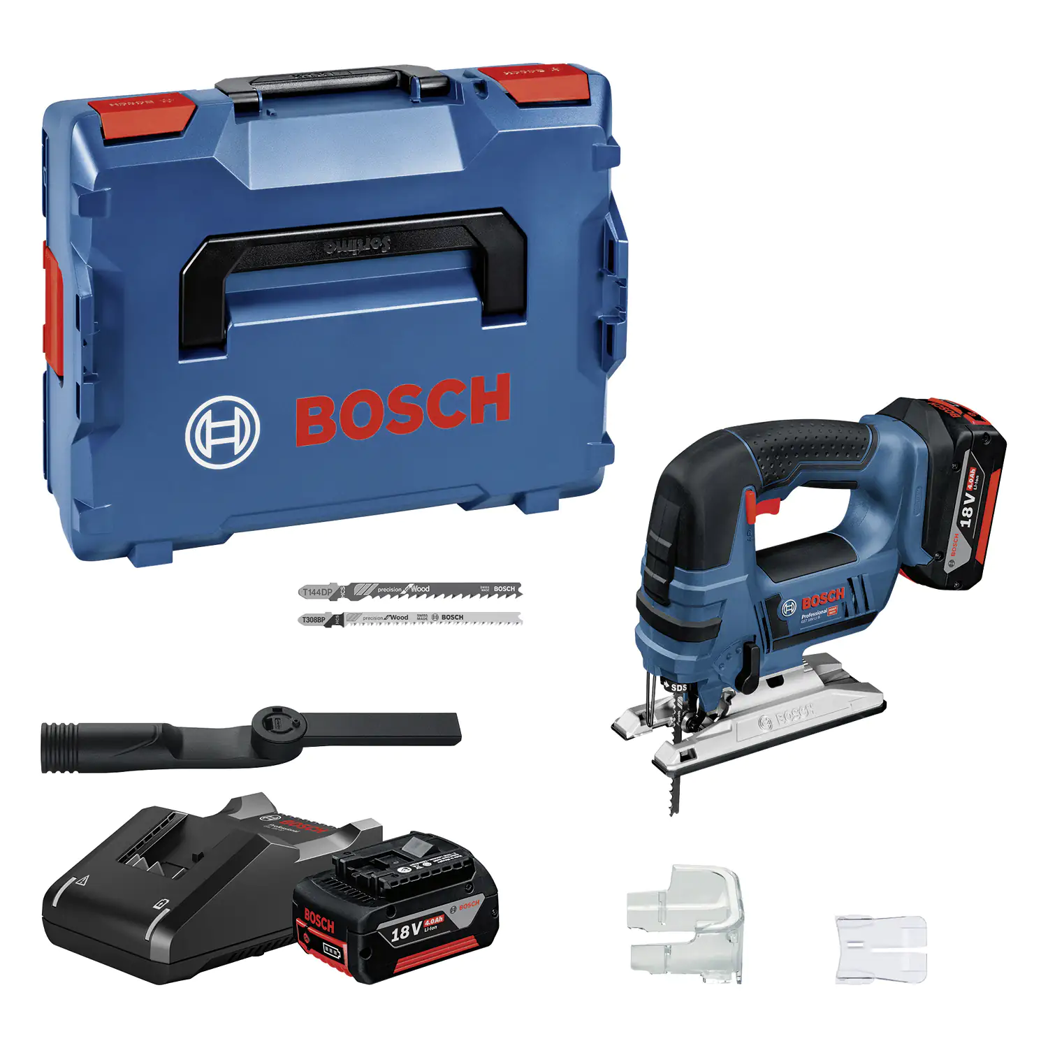Bosch Professional Akku-Stichsäge GST 18V-LI B inkl. Akku und Ladegerät Bosch Professional Akku-Stichsäge GST 18V-LI B inkl. Akku und Ladegerät