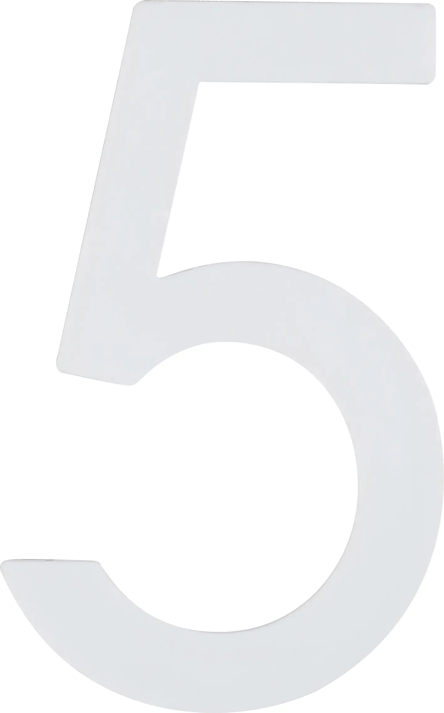 Alpertec Hausnummer 5 Selbstklebend Nachtleuchtend