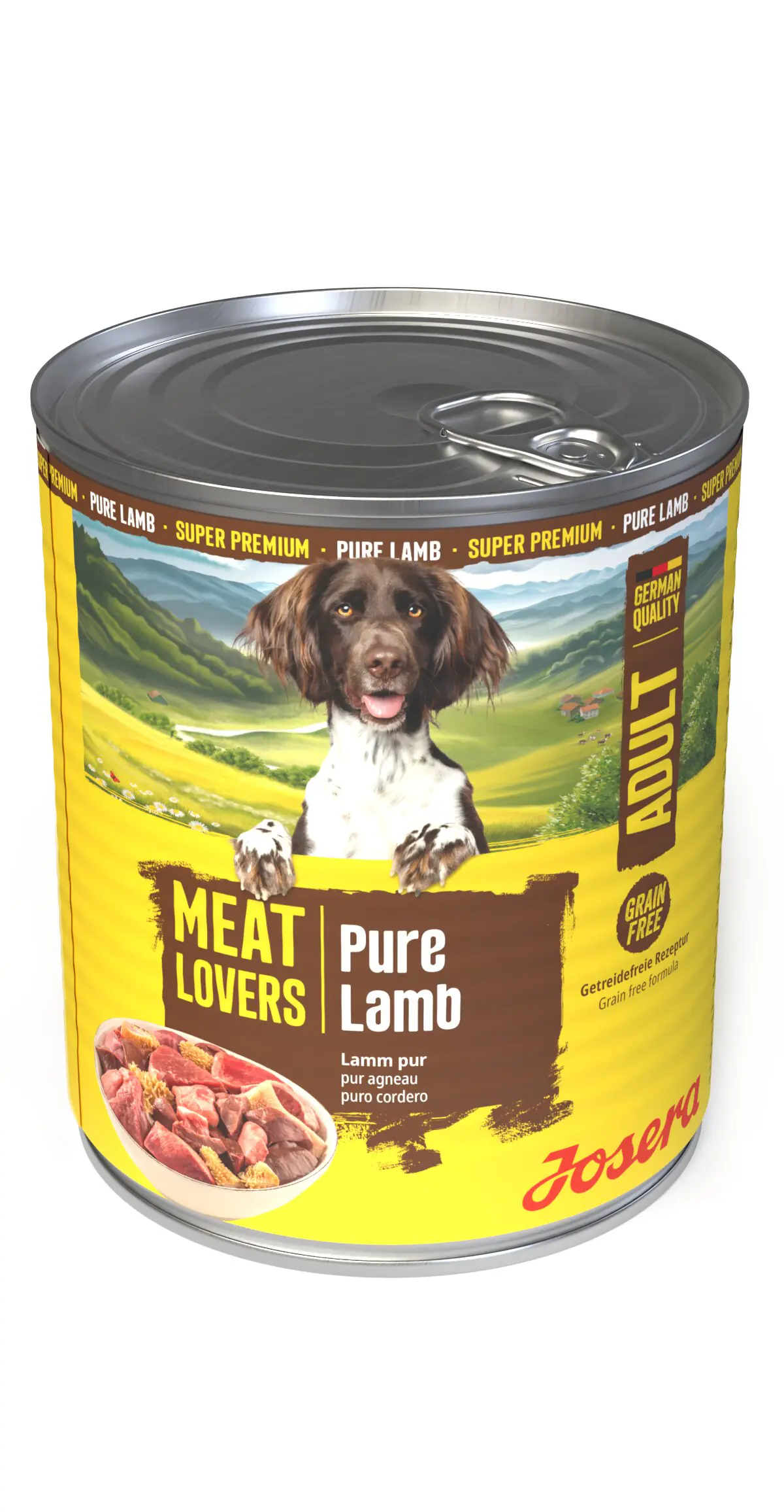 Josera Meatlovers Hundenassfutter Adult 800 g Lamm 