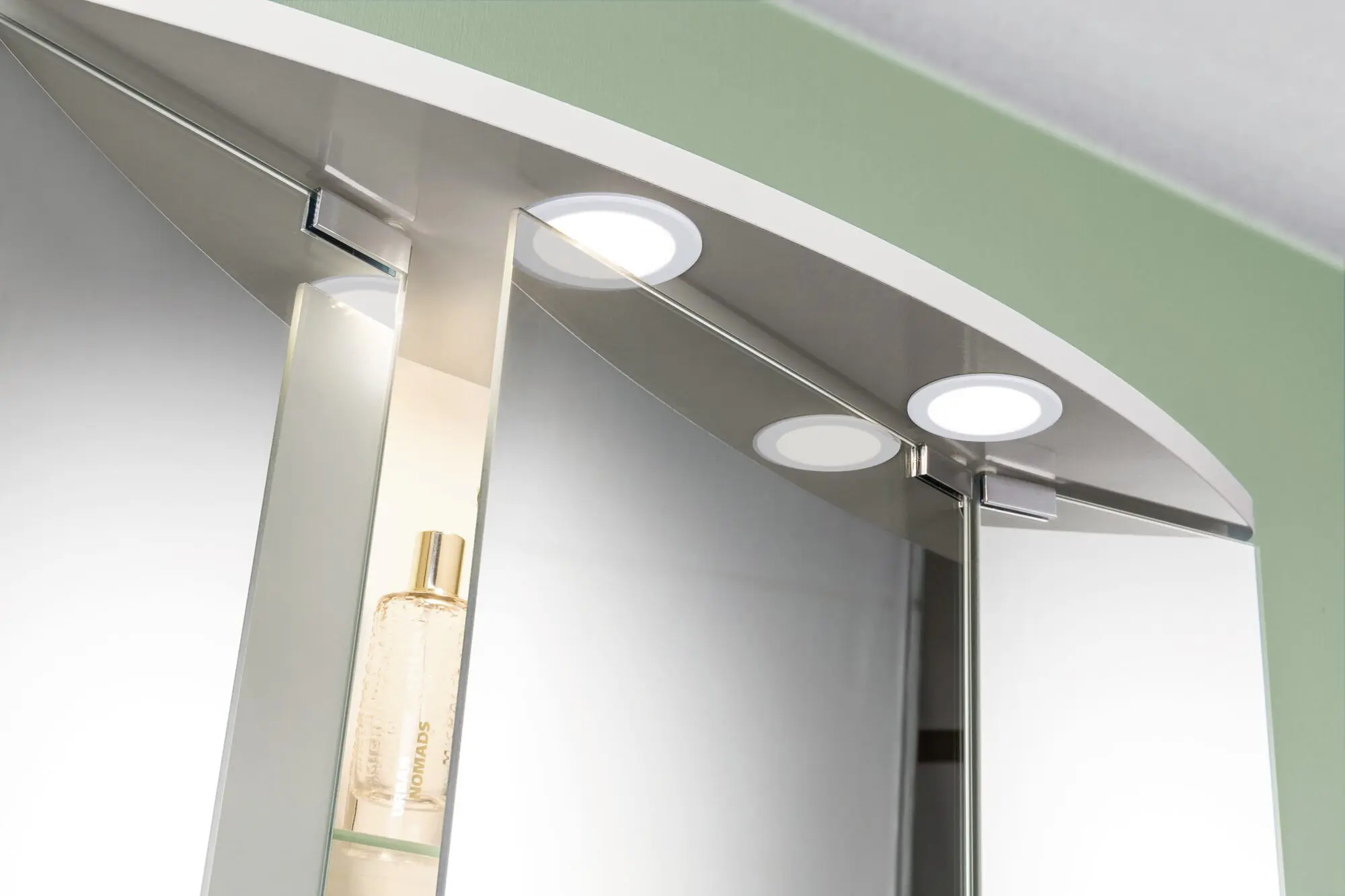 Paulmann LED Möbel-Einbauleuchte weiß Ø 6,5 cm warmweiß 3er Set