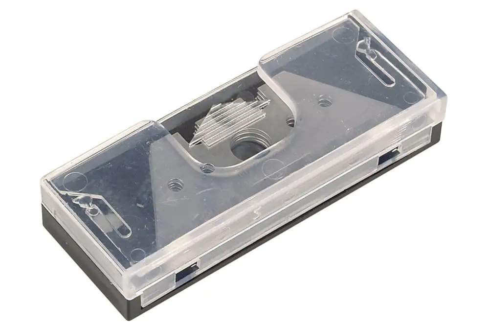 Wolfcraft Trapezklingenset Profi - 5 Stück TiN beschichtet