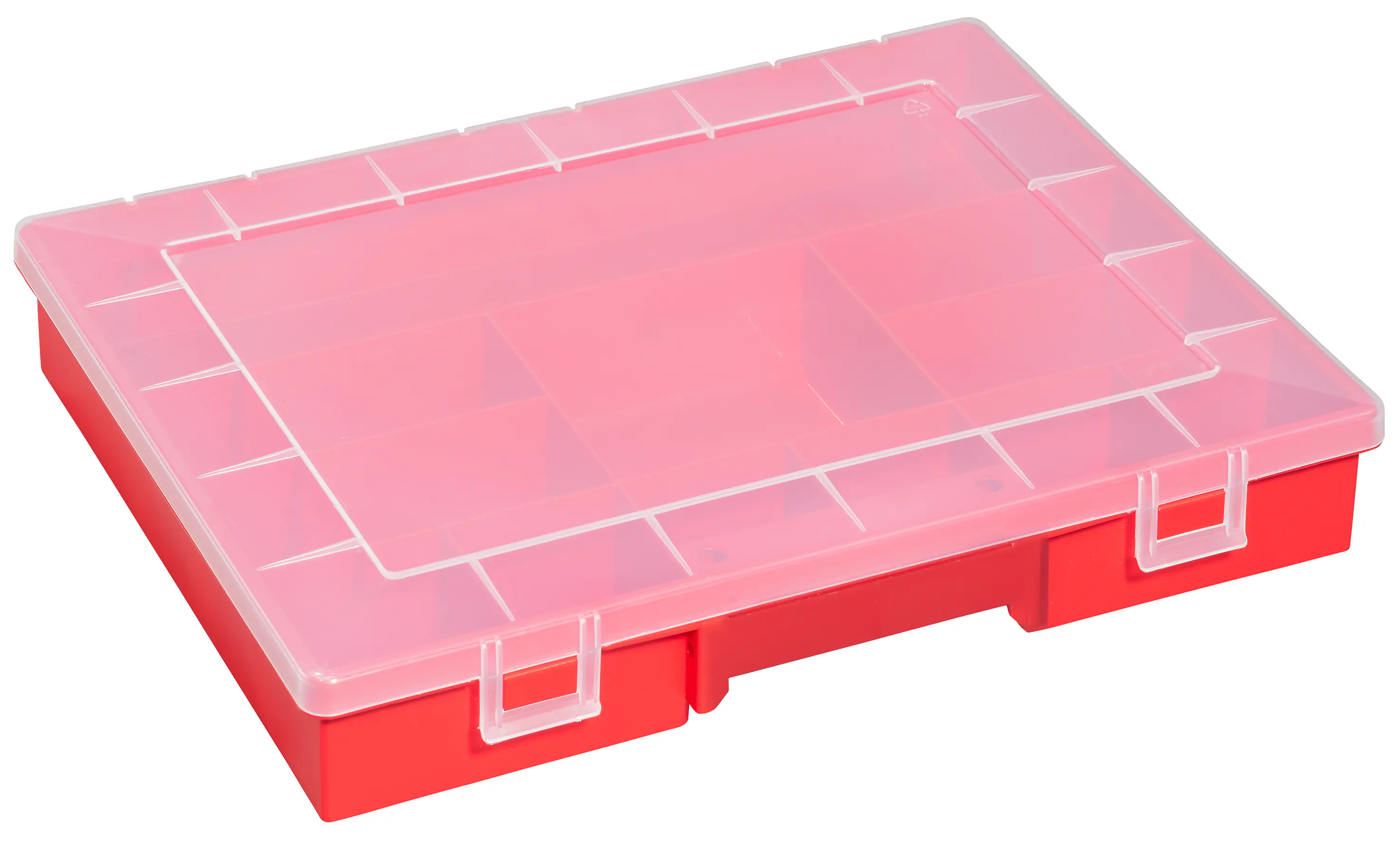 Allit Sortimentskasten 12 Fächer EuroPlus Basic 37/12 rot