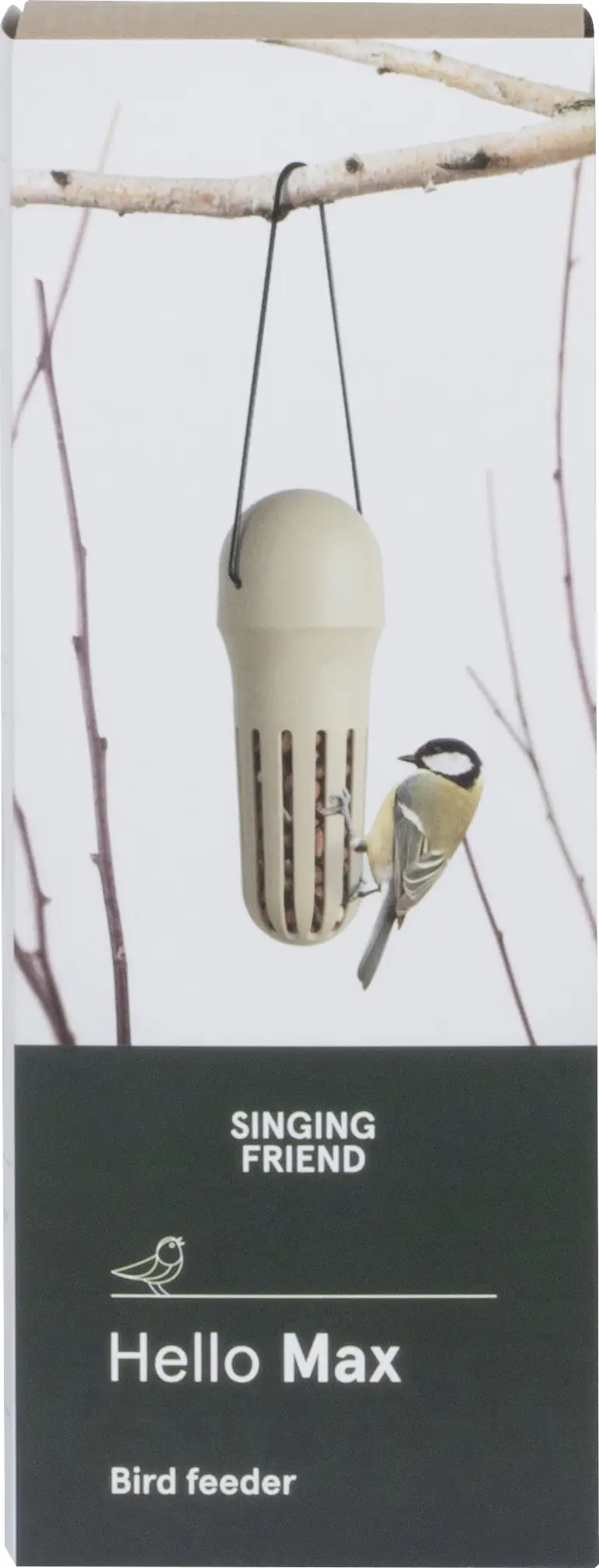 CJ Wildlife Erdnusssäule Max Kunststoff beige