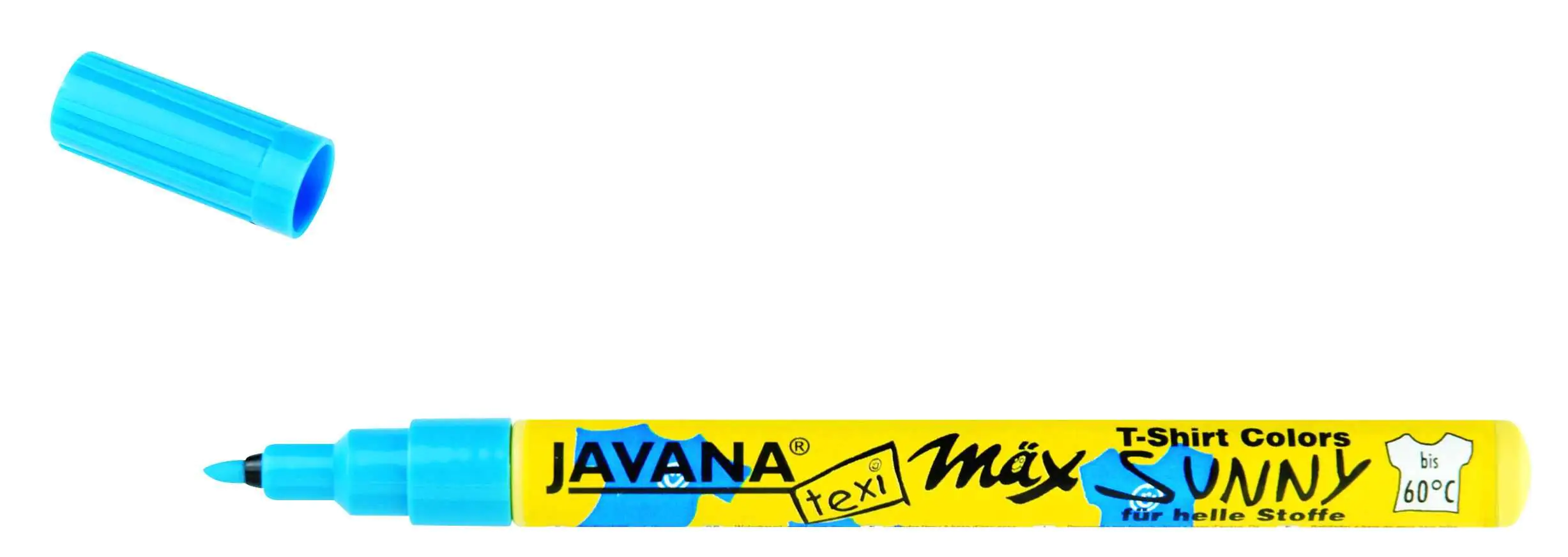 Kreul Javana texi mäx Sunny Stoffmalfarbe fine für helle Stoffe fine gelb