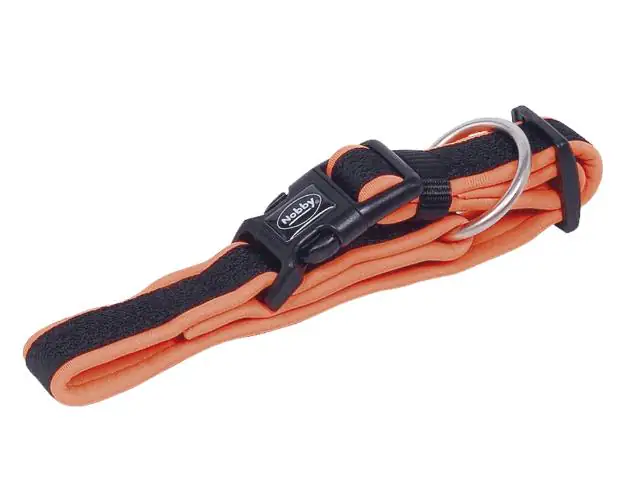 4033766098666 Nobby Halsband Mesh Preno neonorange