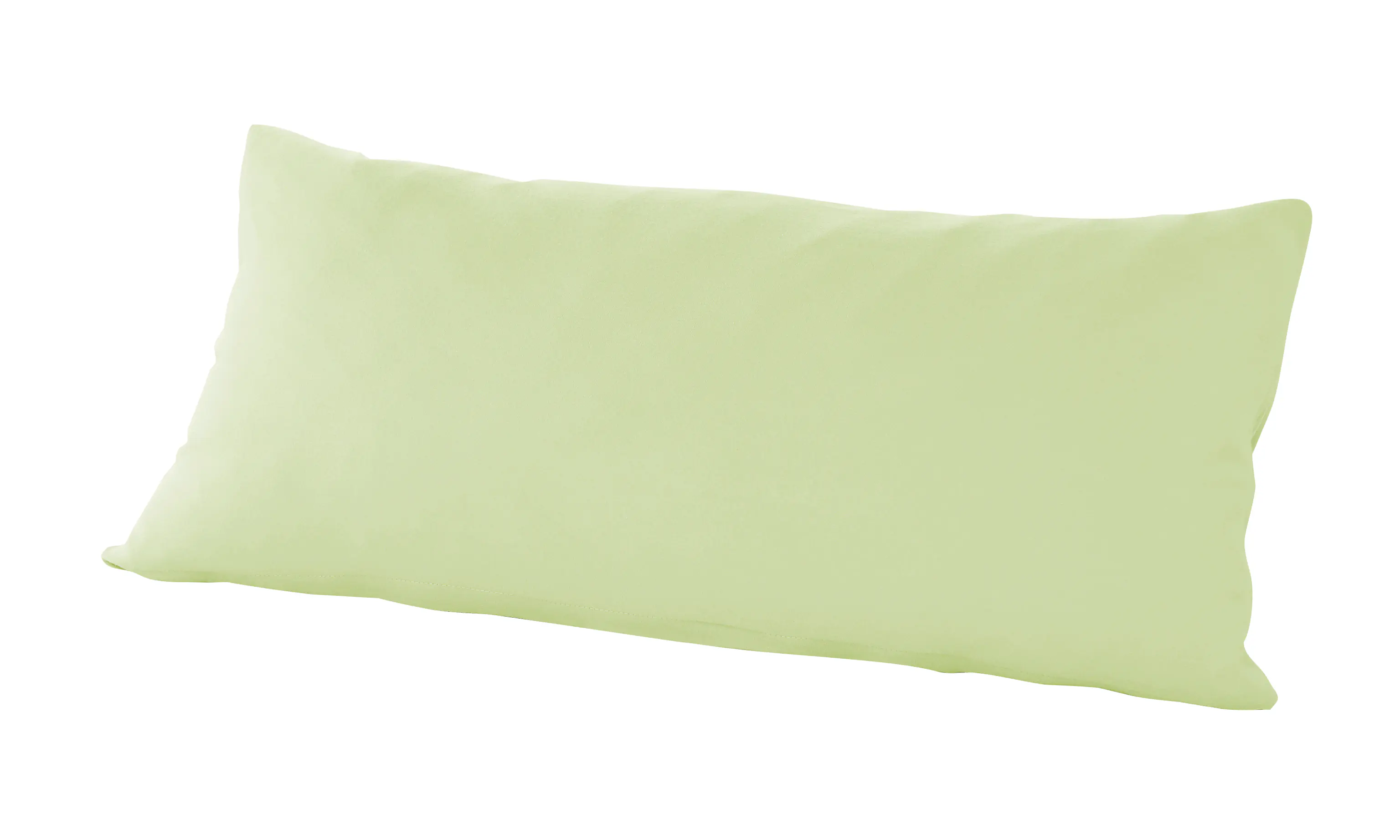 Mako Kissenbezug Feinjersey 40 x 80 cm limone