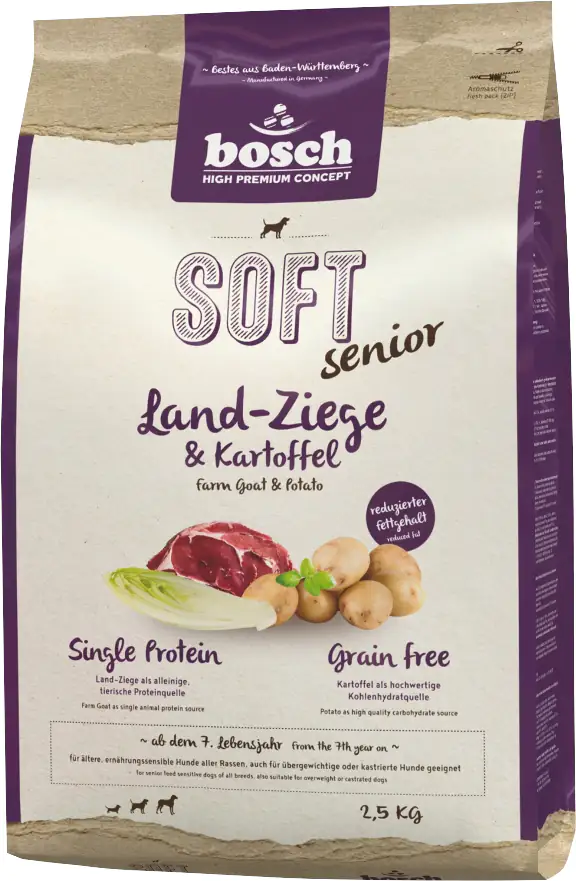 Bosch HPC Soft Senior Ziege & Kartoffel 2,5kg 2,5 kg