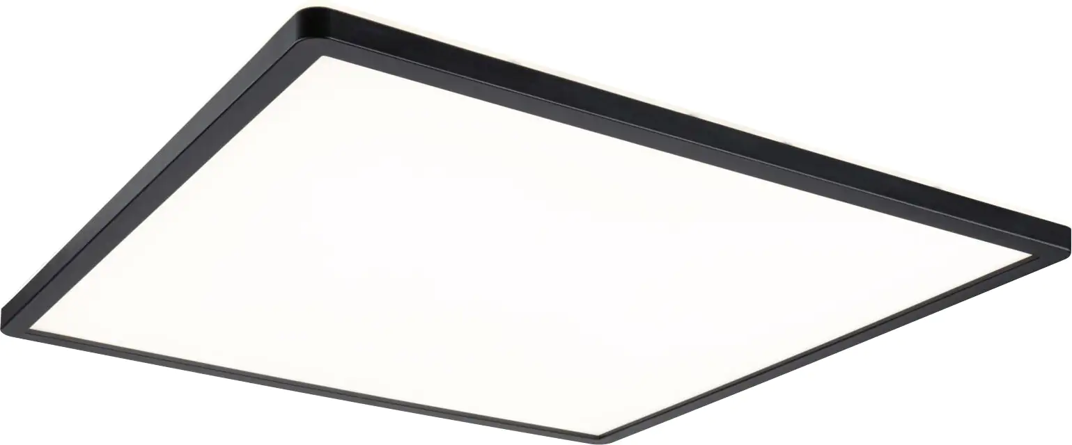 Paulmann LED Panel Atria Shine schwarz 42 x 42 cm warmweiß dimmbar