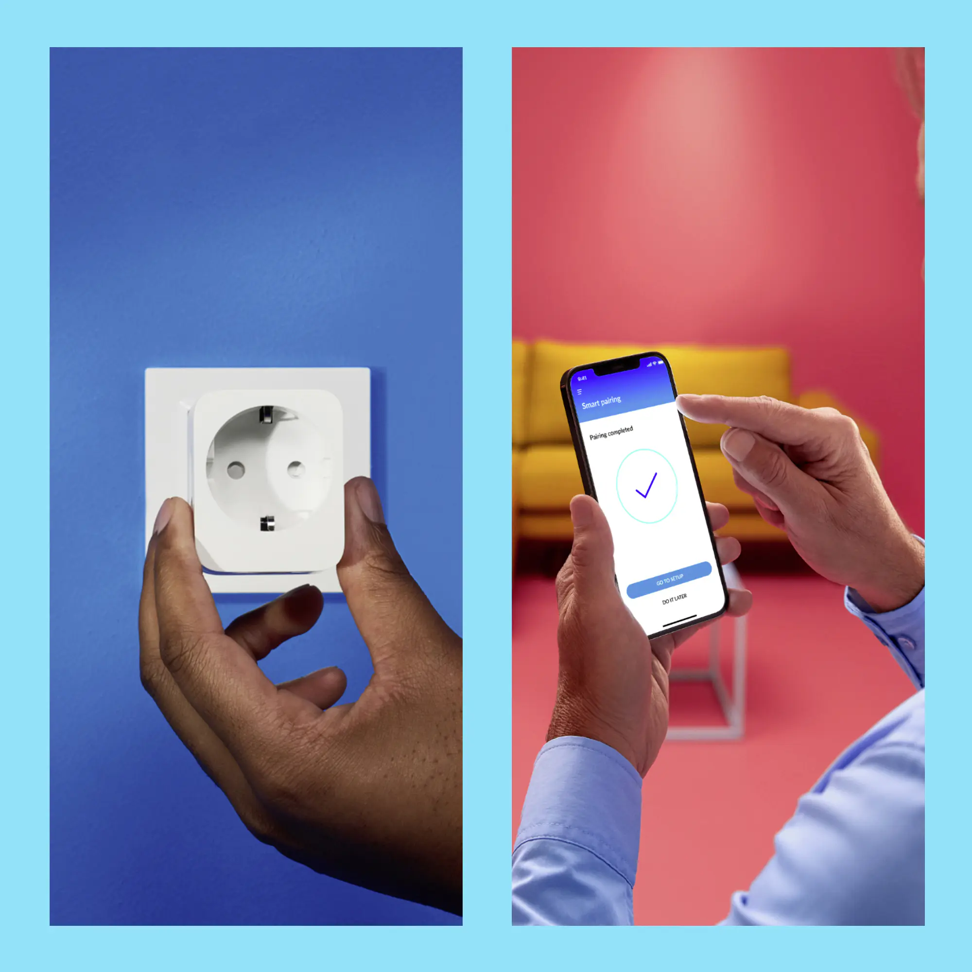 Wiz smarte Zwischen-Steckdose 2300 W weiß