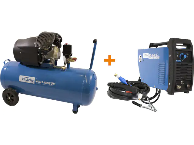 Güde Plasmaschneider-Set GPS-E 40 A.2 inkl. Kompressor 15-40 A
