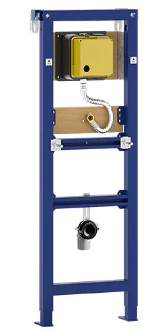 Wisa Urinalelement XT mit Druckspüler Maß: 118 x 30 x 13,5-20 cm