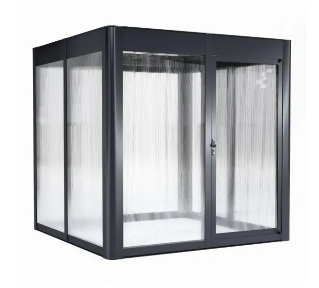 SunElements SunGarden Gartenhaus Select 2.2 233 x 233 cm anthrazit-metallic SunElements SunGarden Gartenhaus Select 2.2 233 x 233 cm anthrazit-metallic