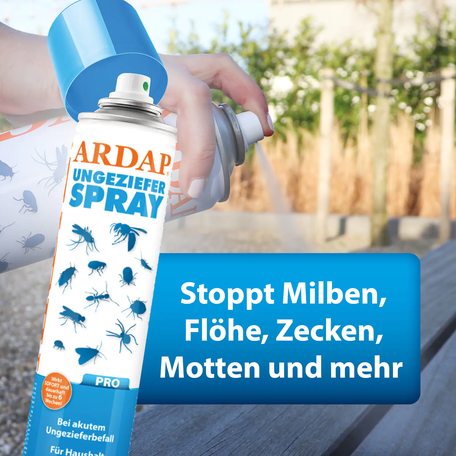 ARDAP Pro Ungezieferspray 400 ml ARDAP Pro Ungezieferspray 400 ml