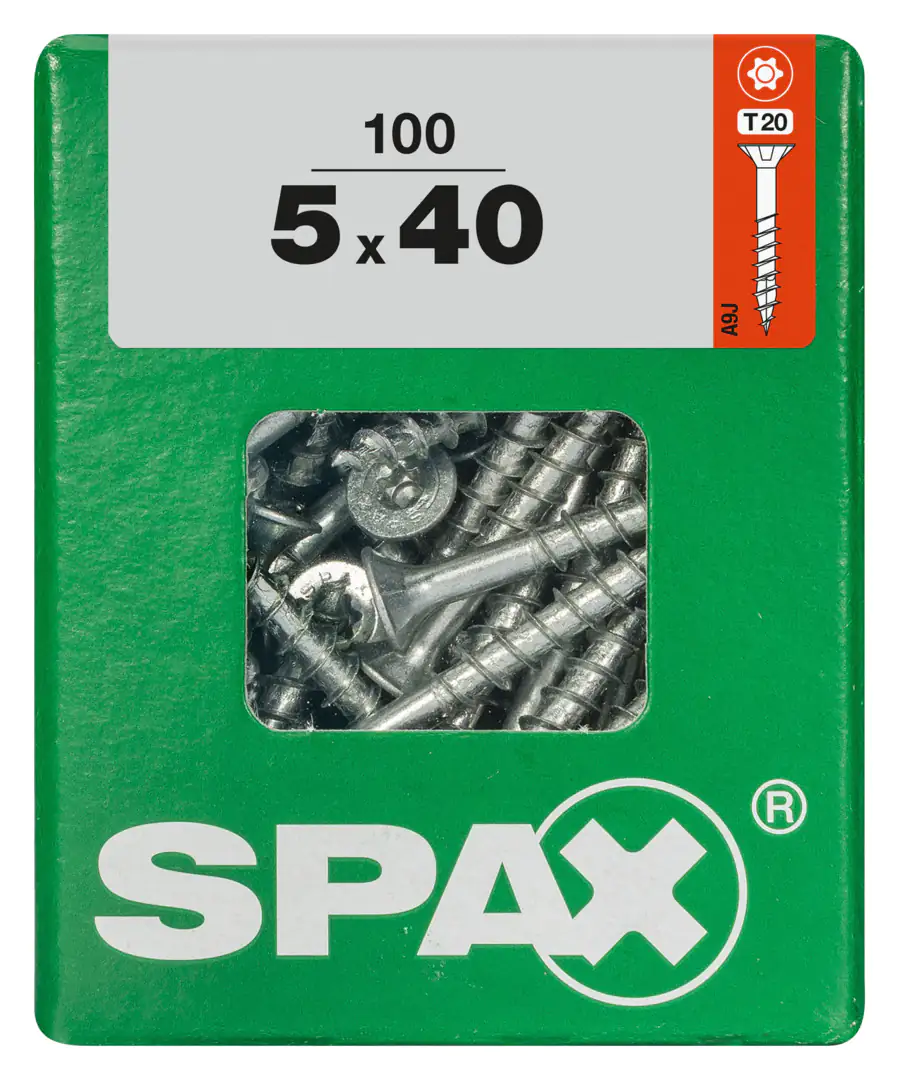 Spax Universalschrauben 5.0 x 40 mm TX 20 - 100 Stk.