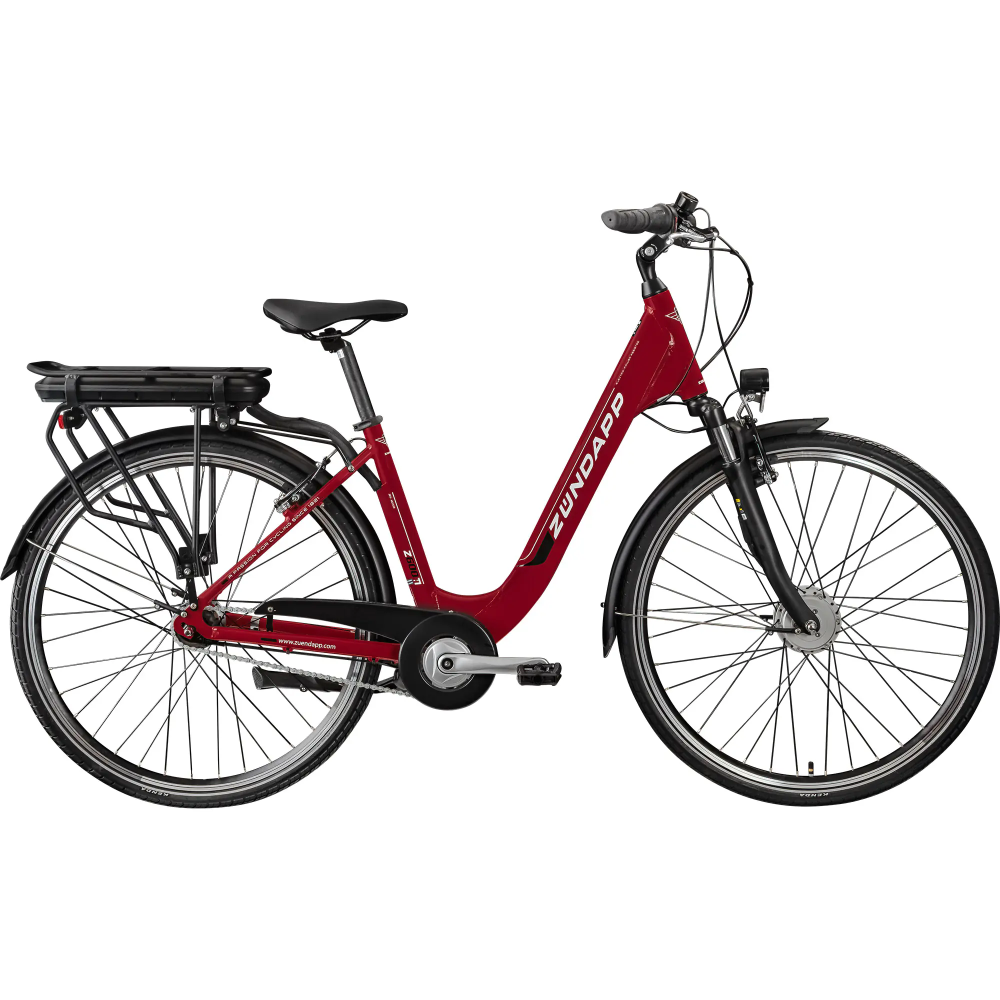 Zündapp E-Bike City Z600 28 Zoll 7-Gang 522 Wh karminrot