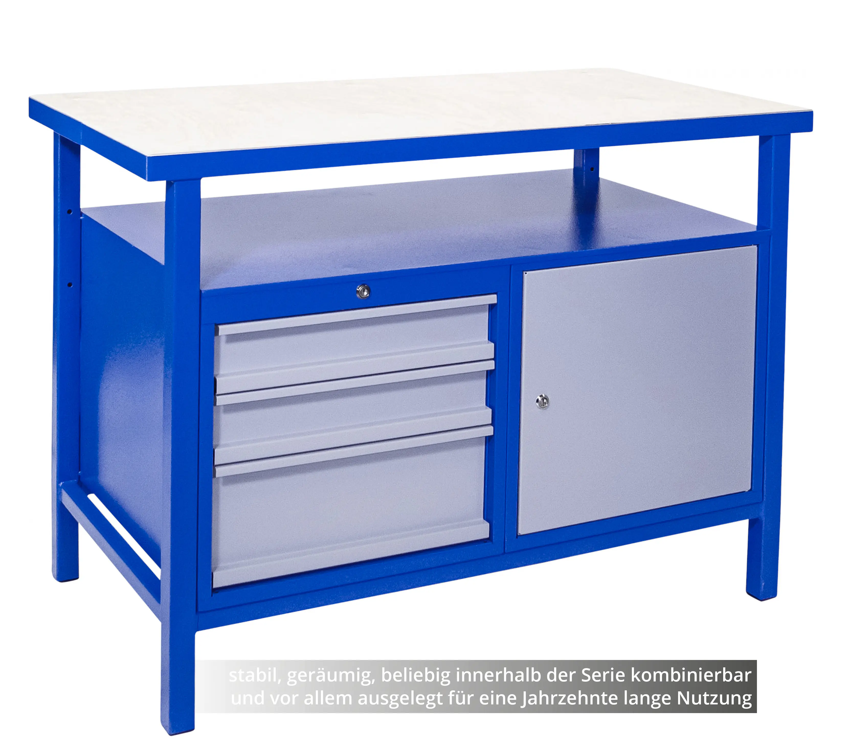 Güde Werkbank P 1200 SLT mit professionellen Führungsschienen Güde Werkbank P 1200 SLT mit professionellen Führungsschienen