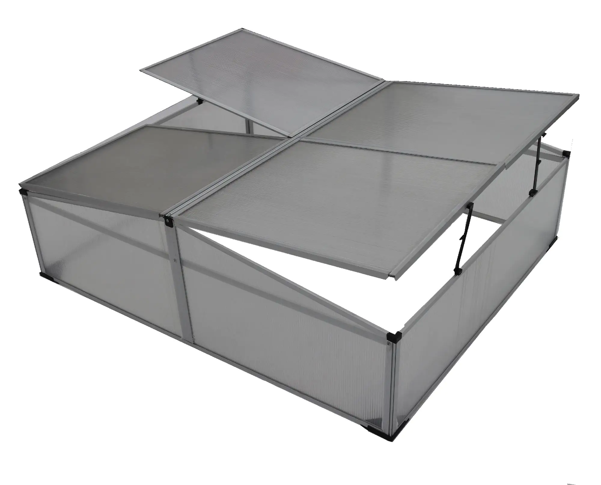 TrendLine Doppel-Frühbeet Alu 100 x 120 x 30/40 cm TrendLine Doppel-Frühbeet Alu 100 x 120 x 30/40 cm