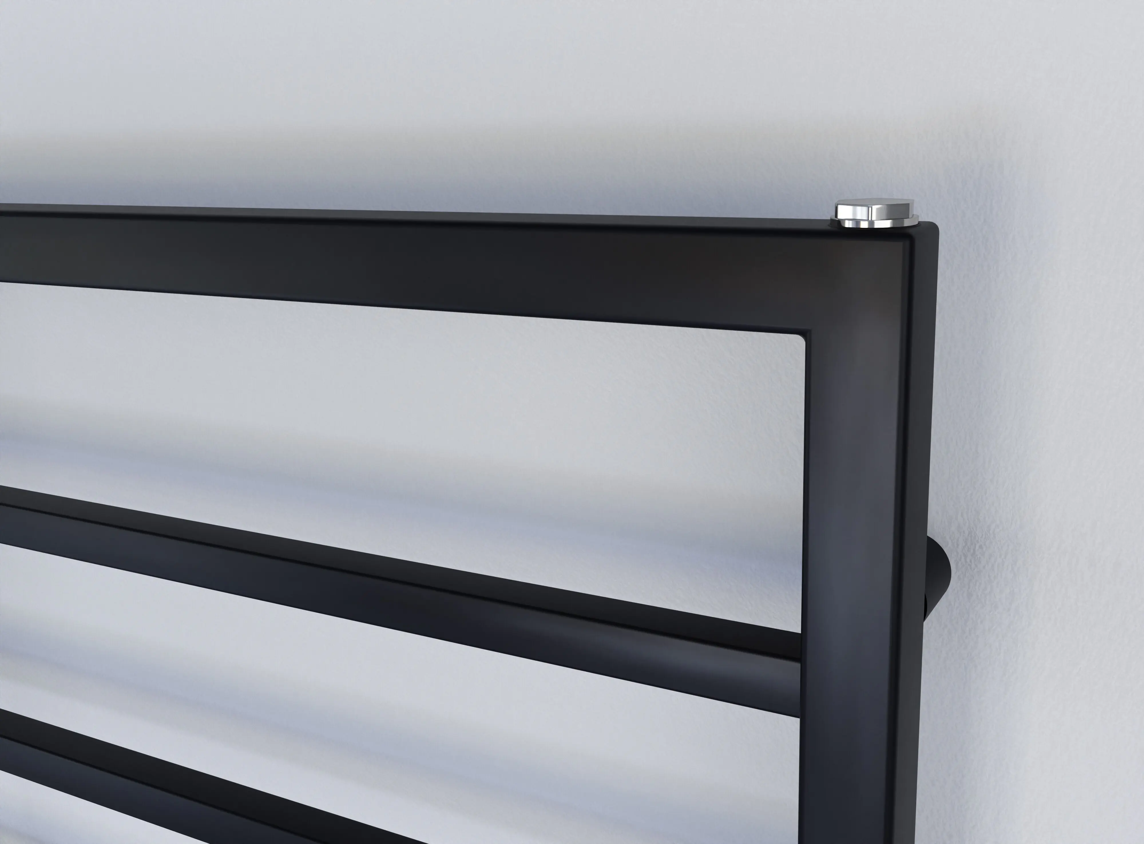 Ximax Handtuchheizkörper Pure Slim 148 x 60 cm 575 Watt schwarz matt