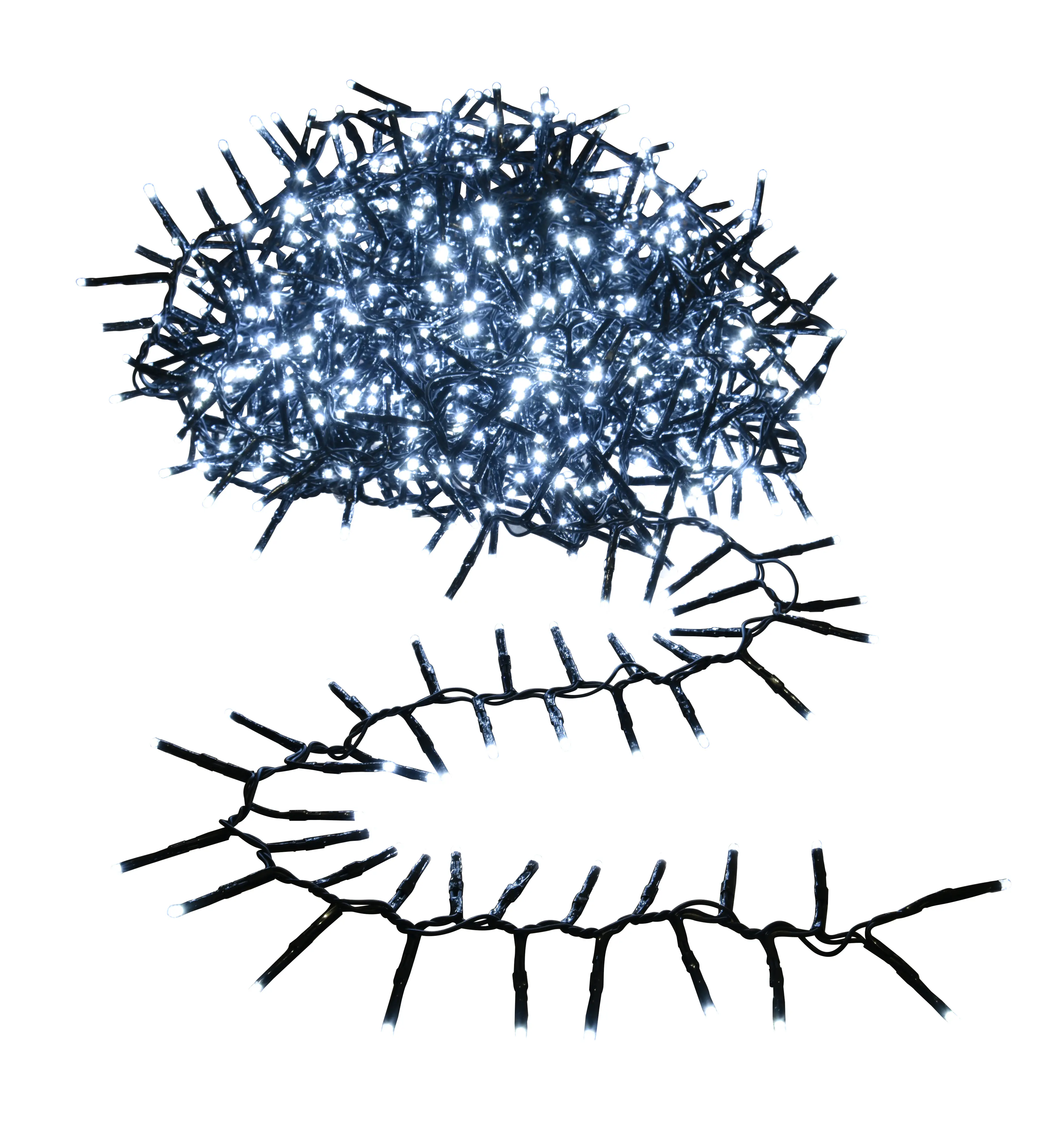 TrendLine LED-Lichterkette Außen Galaxie 1000 LED 16 m weiß