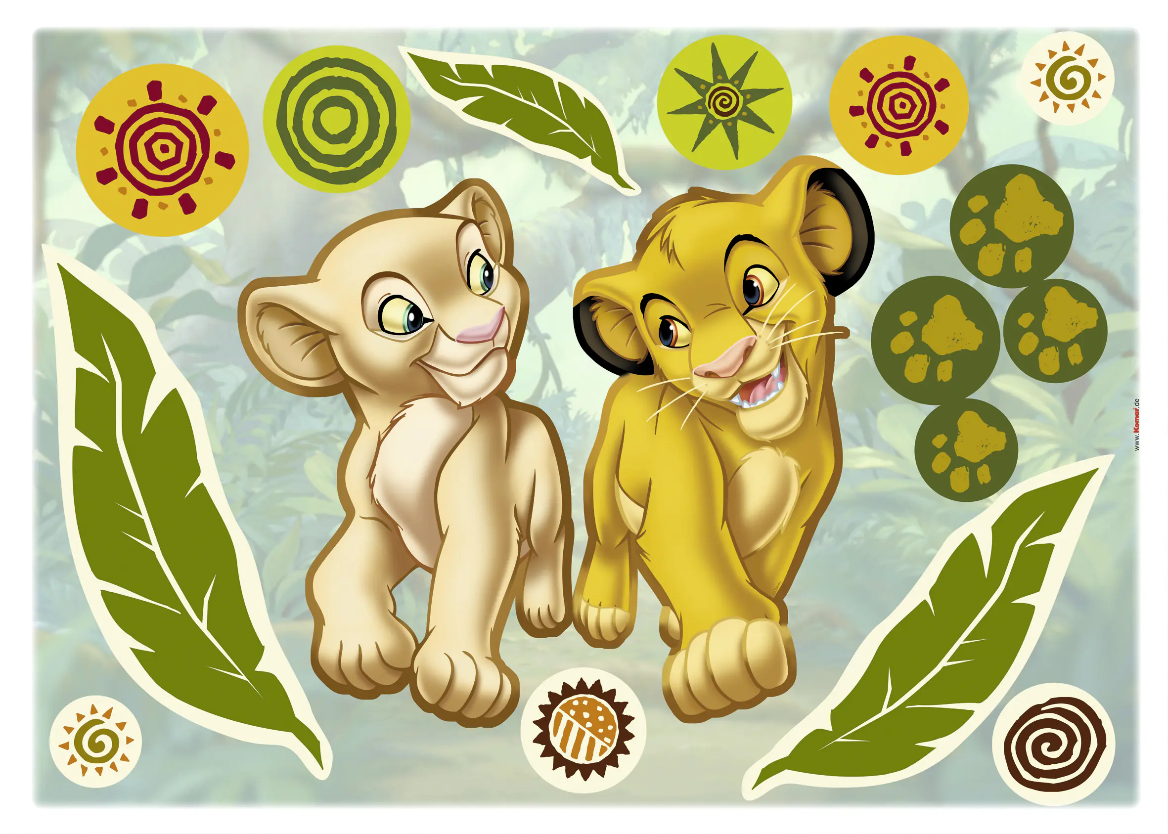 Komar Decosticker Nala 50 x 70 cm  