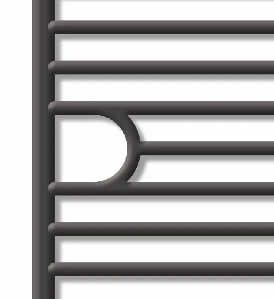 Tepro Universal Guss-Grillrost-Set 2 Stück schwarz Guss Grillfläche: 2 x ca. 29,1 x 40,8 cm