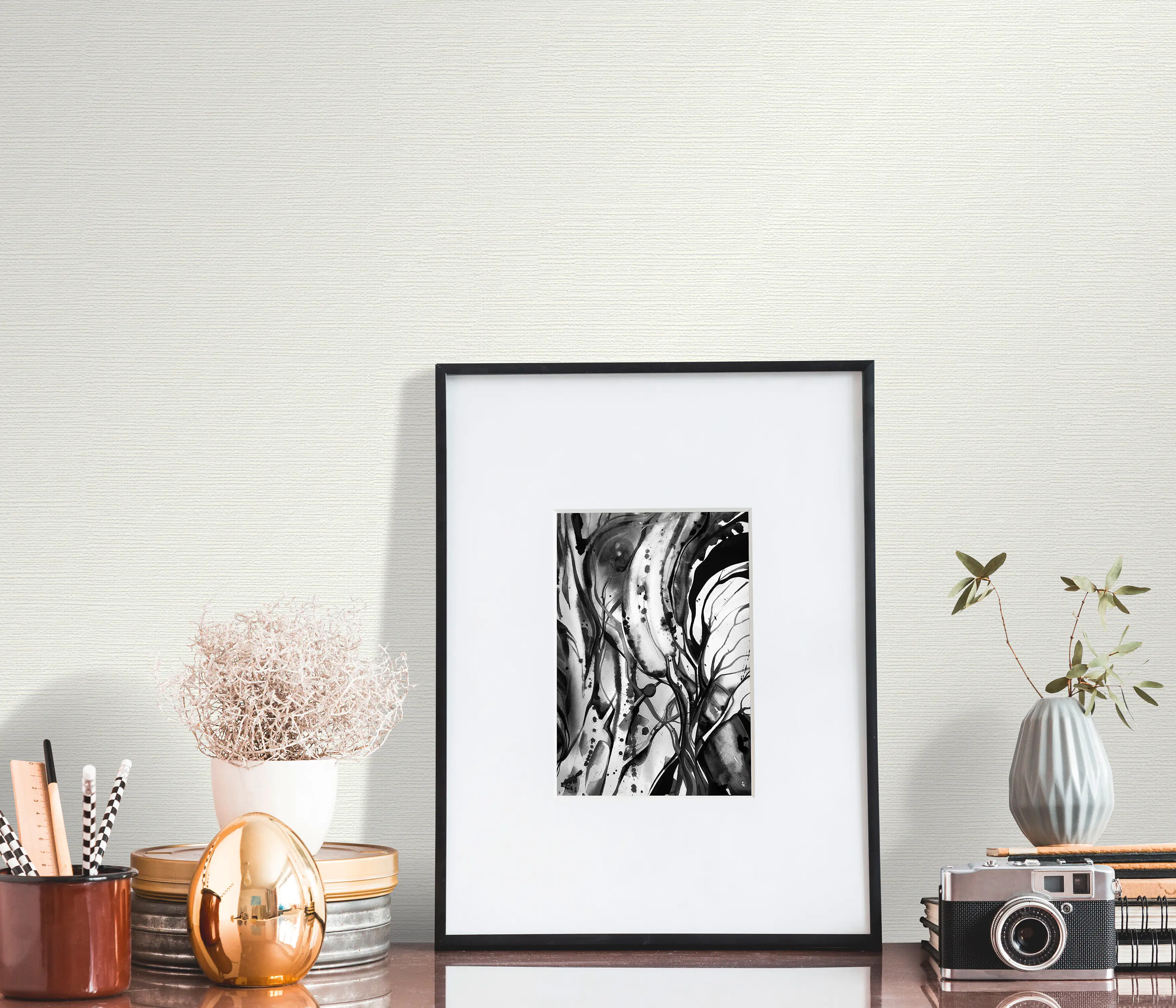 Erismann Vliestapete 13289-10 uni weiß 10,05 x 0,53 m