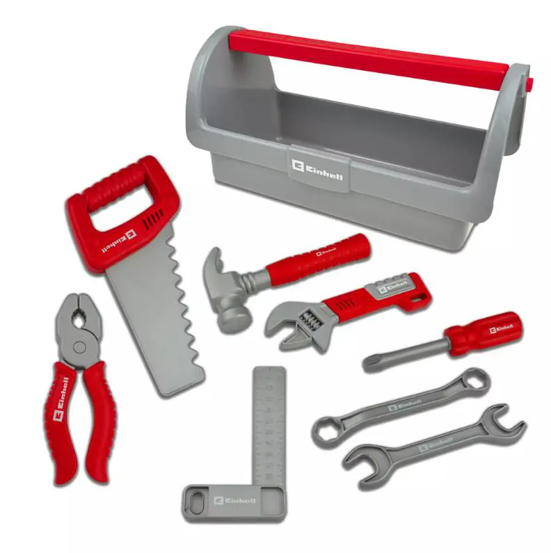 Einhell Kids Kinder-Werkzeugbox, 9-teilig