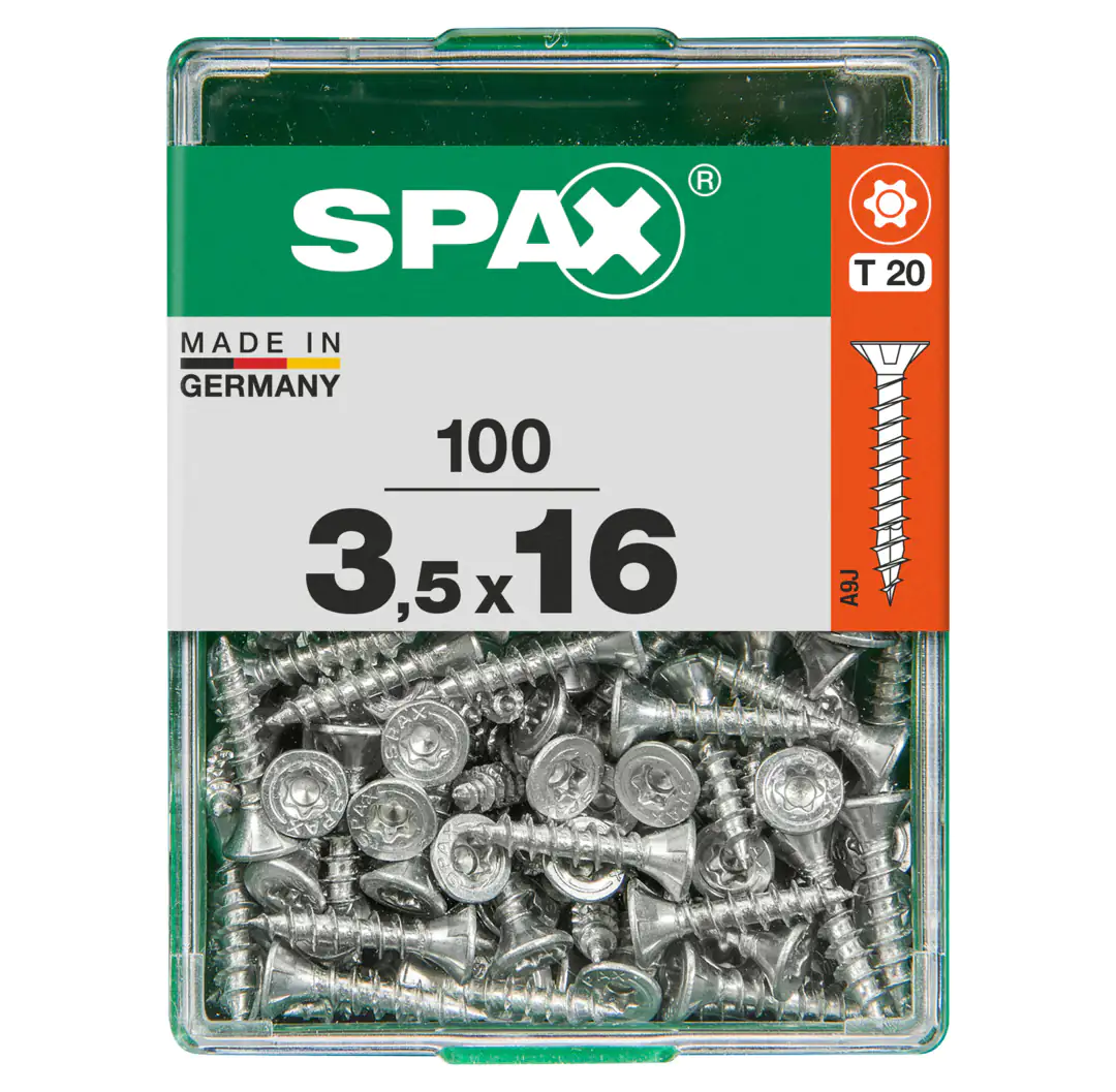 Spax Universalschrauben 3.5 x 16 mm TX 20 - 100 Stk.