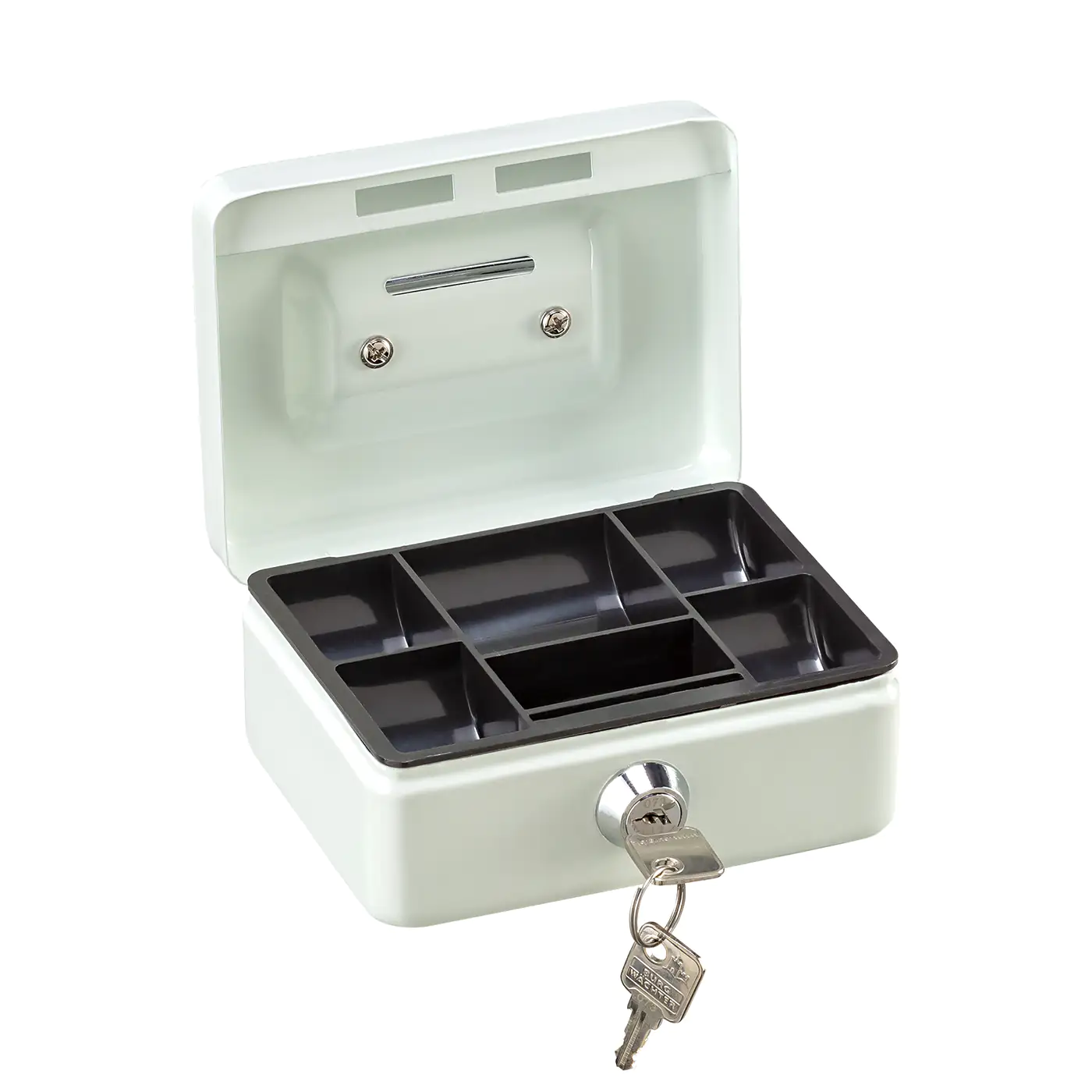Burg Wächter Geldkassette Money 5012 125 x 95 x 60 mm weiß Burg Wächter Geldkassette Money 5012 125 x 95 x 60 mm weiß