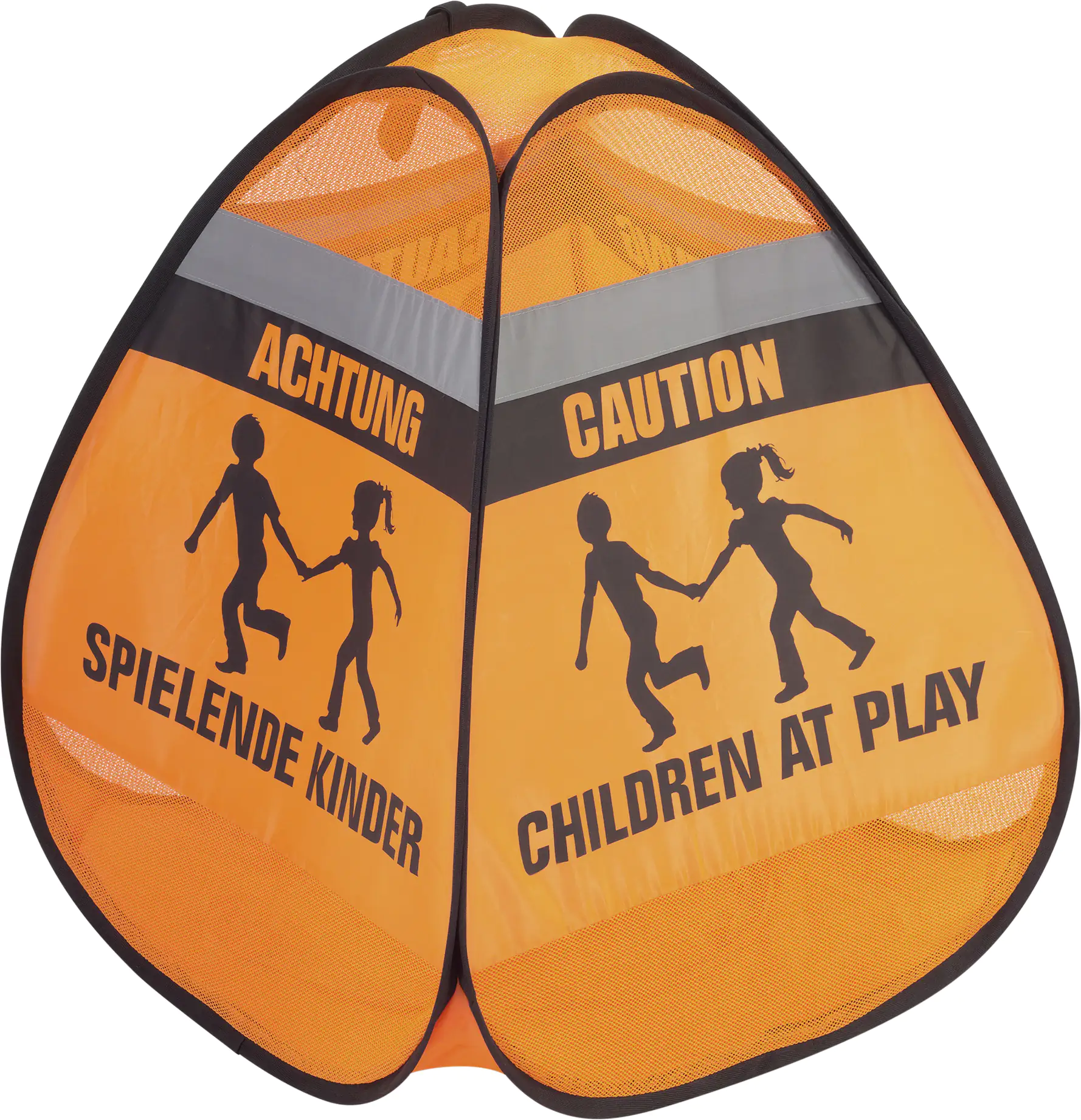 reer 3-D-Straßenwarnschild "spielende Kinder"