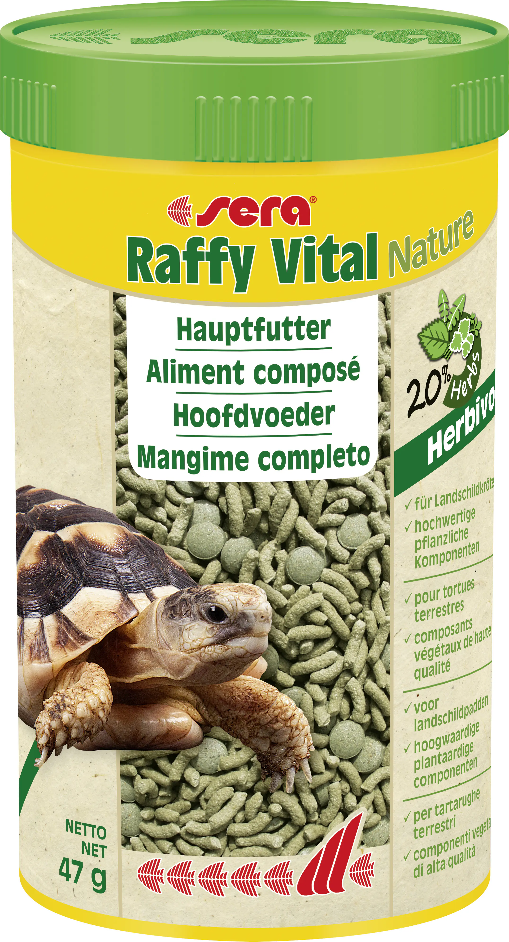 Sera Schildkrötenfutter Tortoise Adult Vital Mix 250 ml