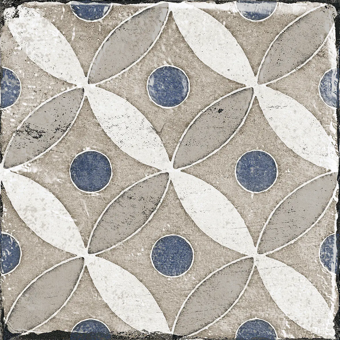 Bodenfliese Feinsteinzeug Marrakesh 20 x 20 cm blau-beige Bodenfliese Feinsteinzeug Marrakesh 20 x 20 cm blau-beige