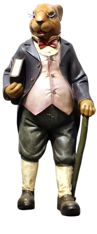 Dekofigur Hase 100 x 39 x 28 cm