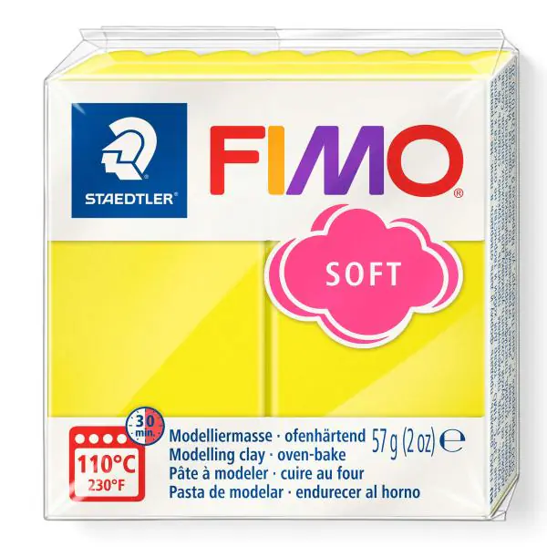 Fimo Soft limone 57 Gramm