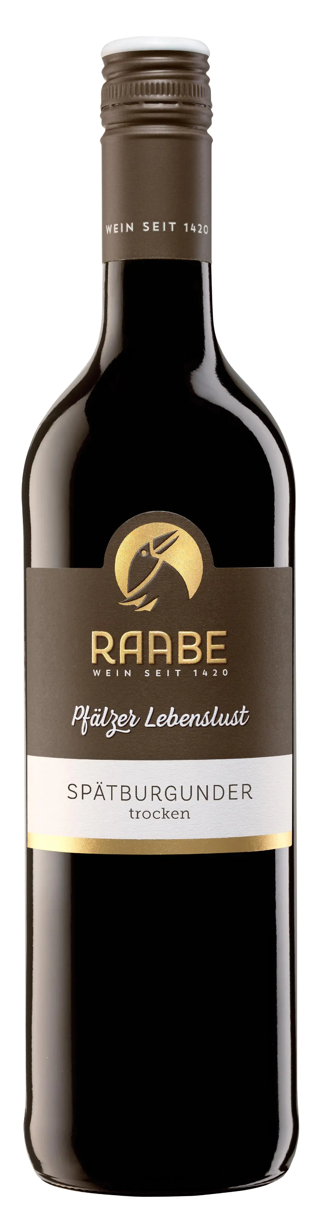 Raabe Rotwein Pfälzer Lebenslust Spätburgunder trocken Deutschland 1 x 0,75 L