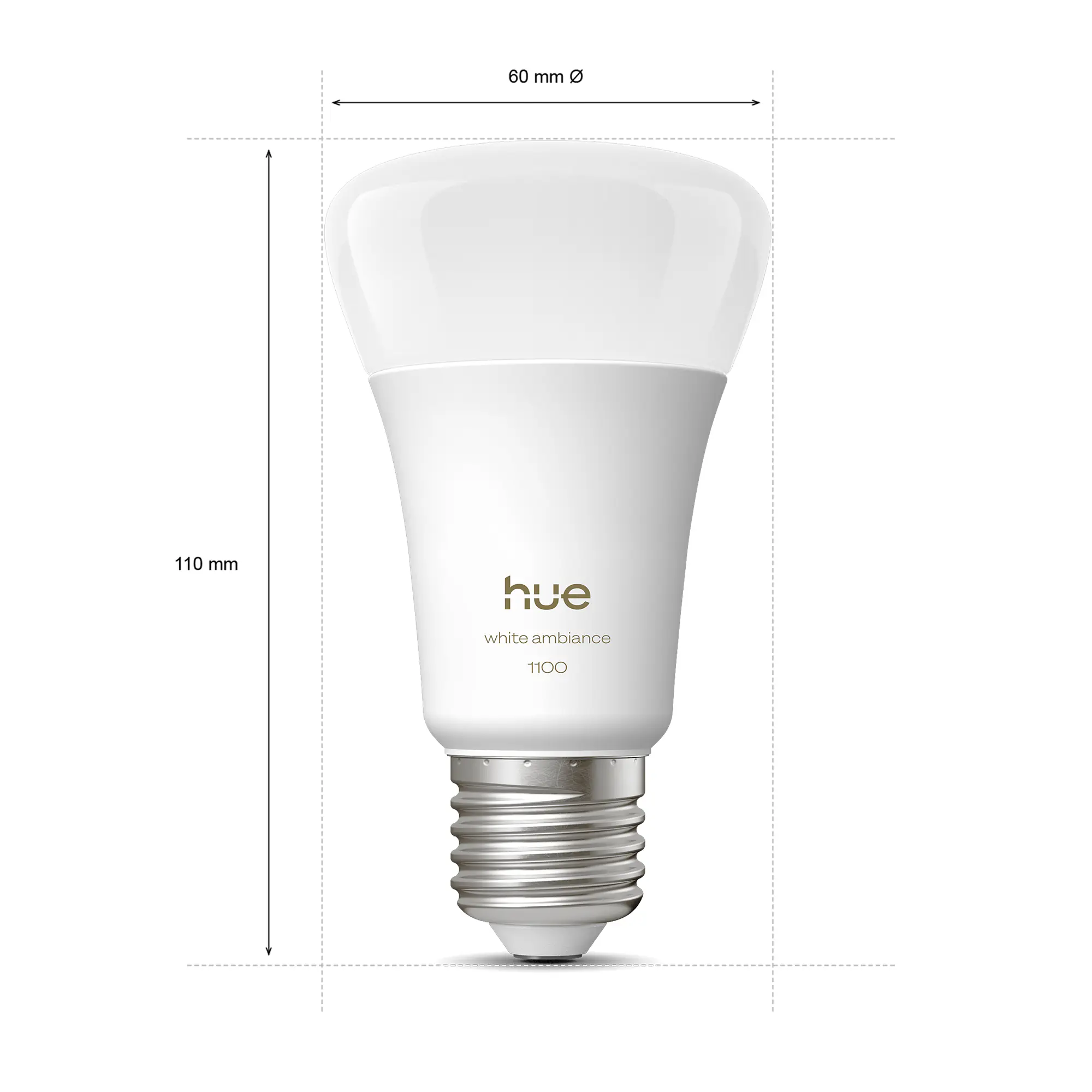 Philiph Hue Smart LED Leuchtmittel 8,1 W E27 RGB dimmbar 