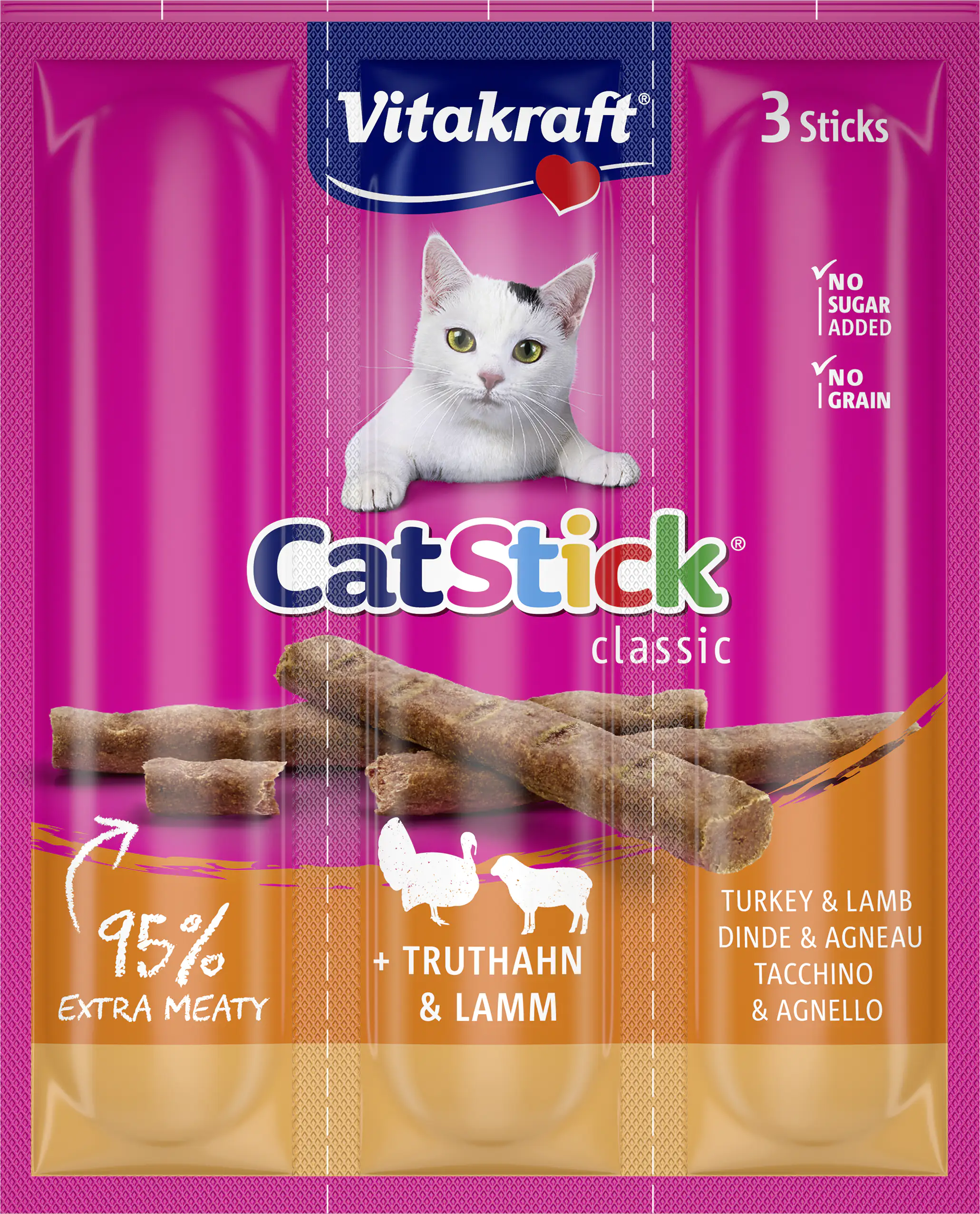 Vitakraft Katzensnack Truthahn & Lamm Vitakraft Katzensnack Truthahn & Lamm
