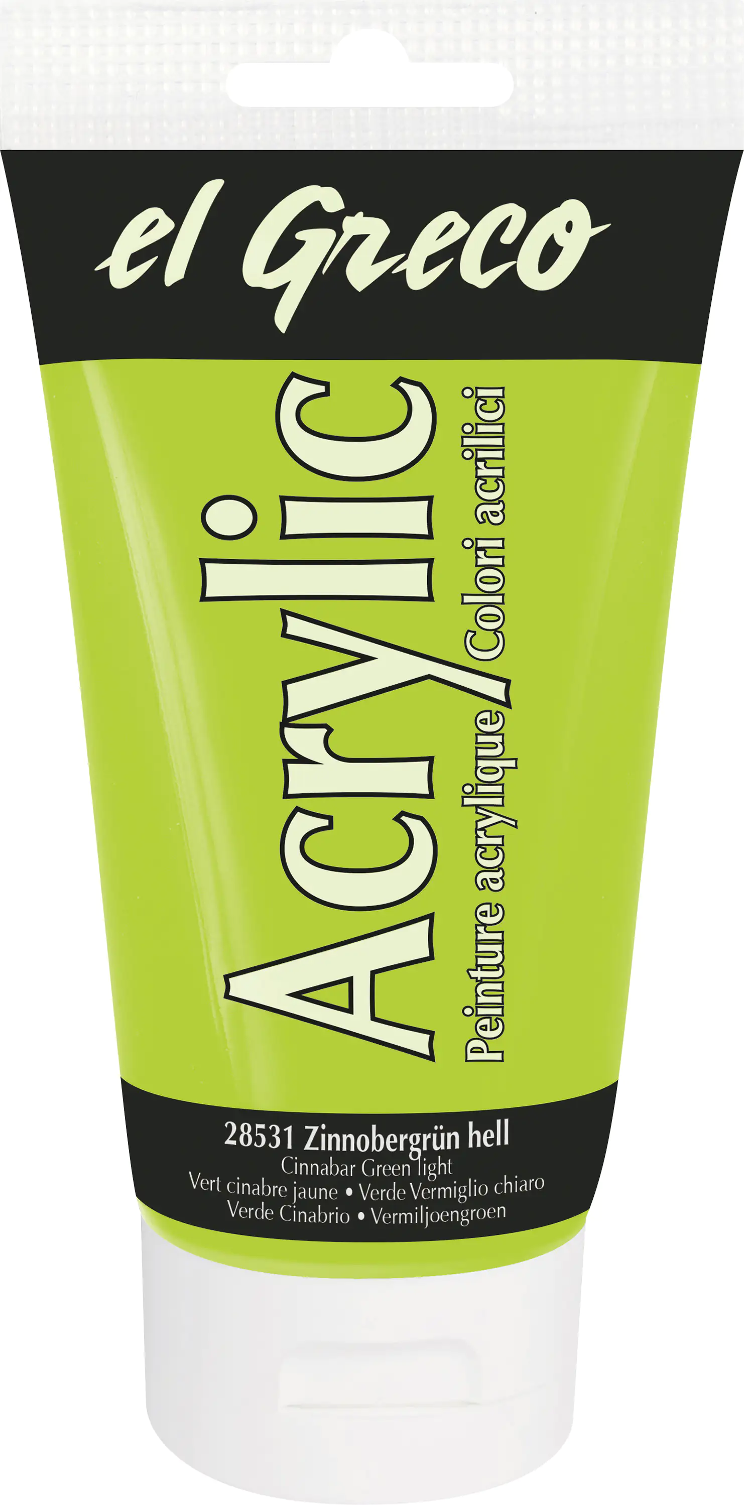 Kreul el Greco Acrylic Tube zinnobergrün hell 150 ml