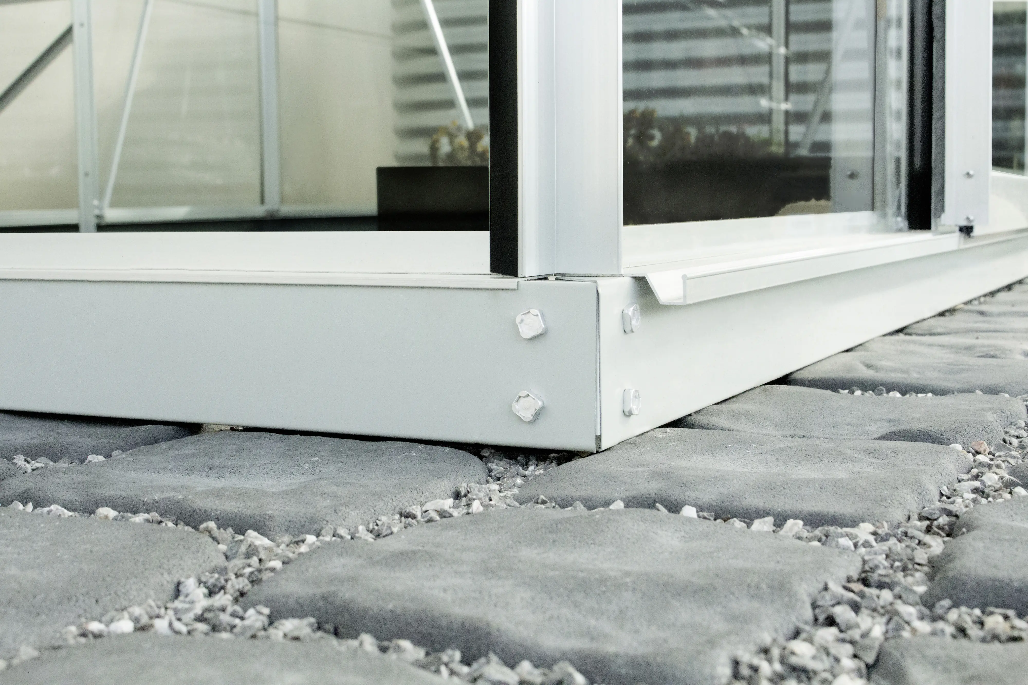 Vitavia Fundamentrahmen 3300 254 x 128 cm weiß 6 cm hoch